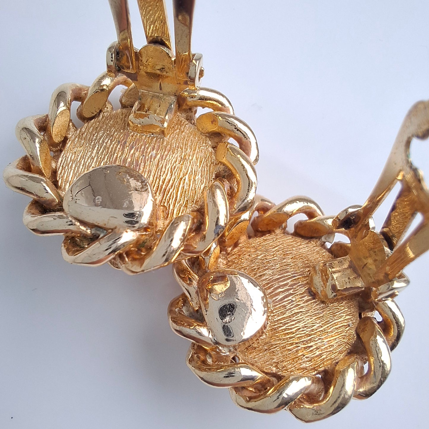 Vintage Christian Dior Faux Pearl Earrings