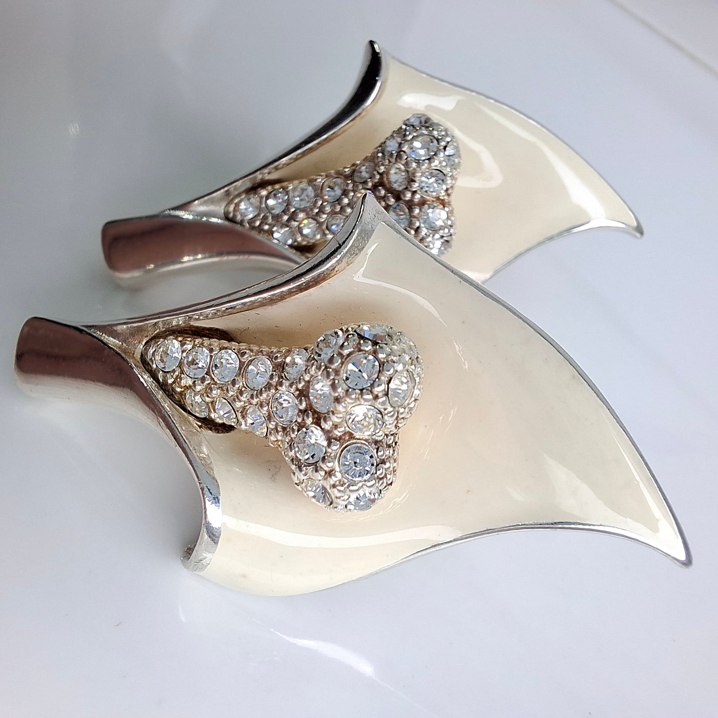 Vintage Vivienne Westwood Lily Bone Earrings