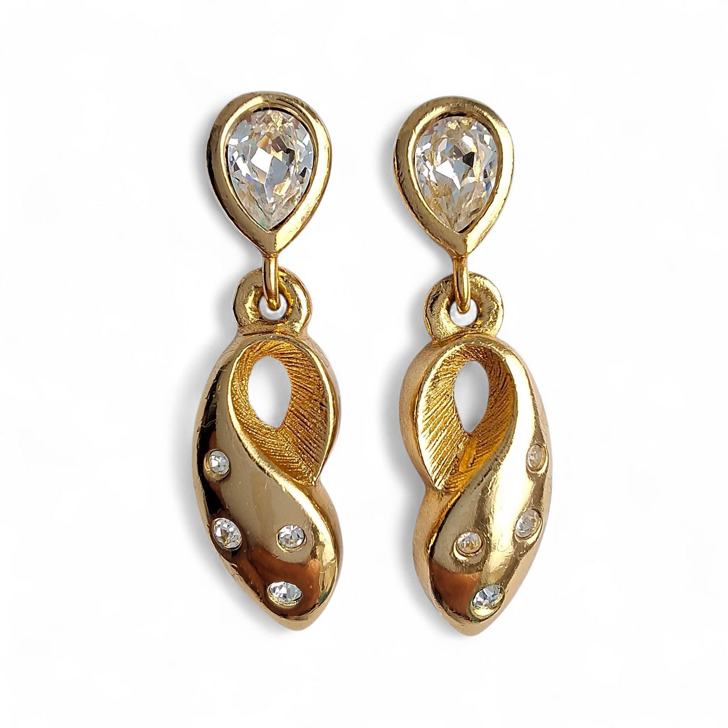 Vintage Christian Dior Dangle Earrings