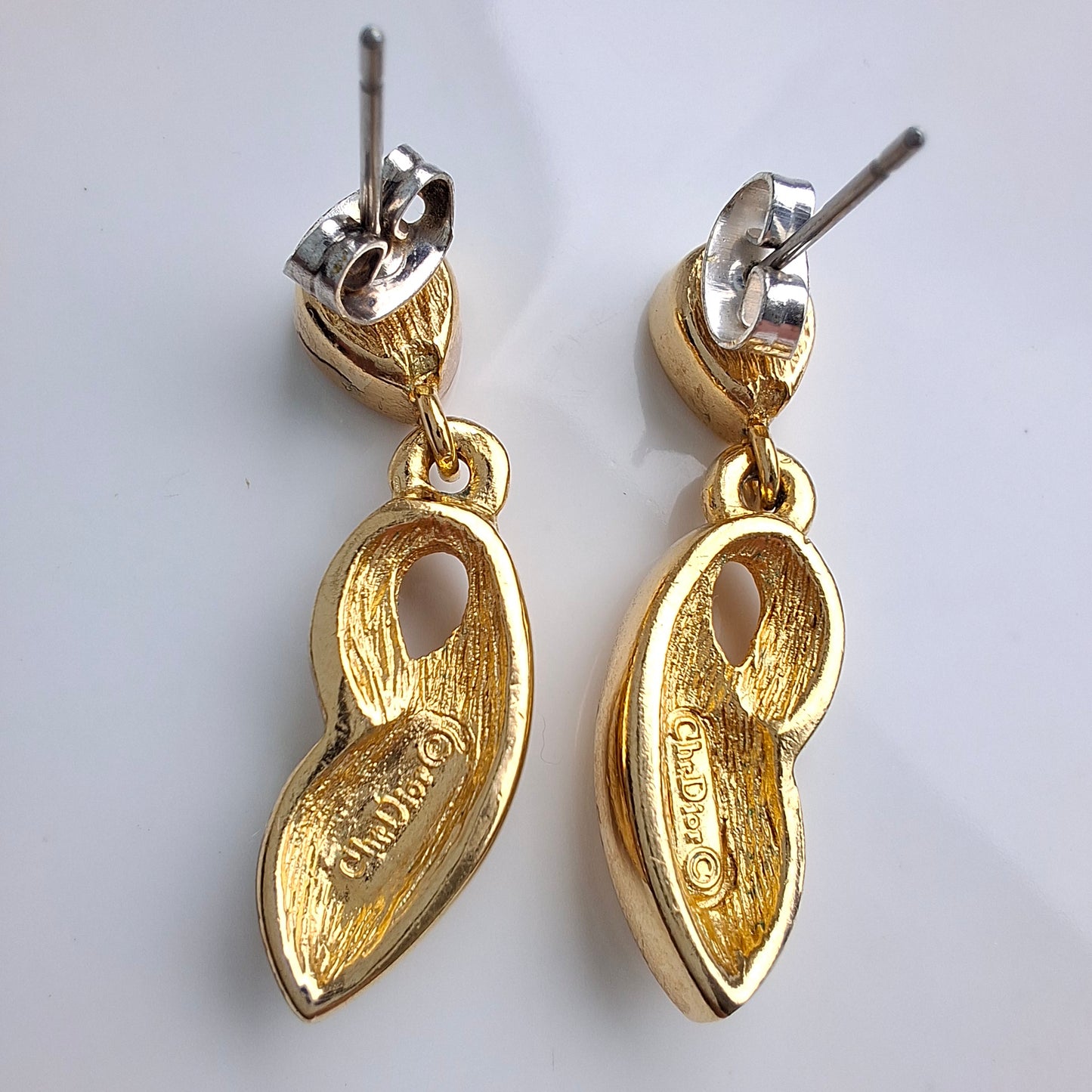 Vintage Christian Dior Dangle Earrings