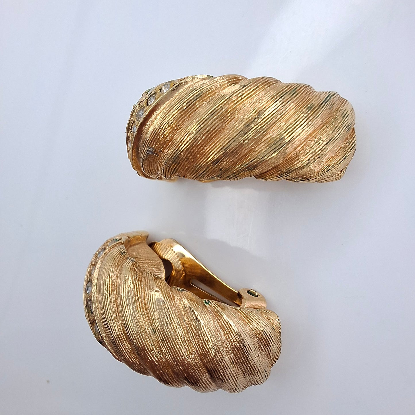 Vintage Christian Dior Clip-on Earrings