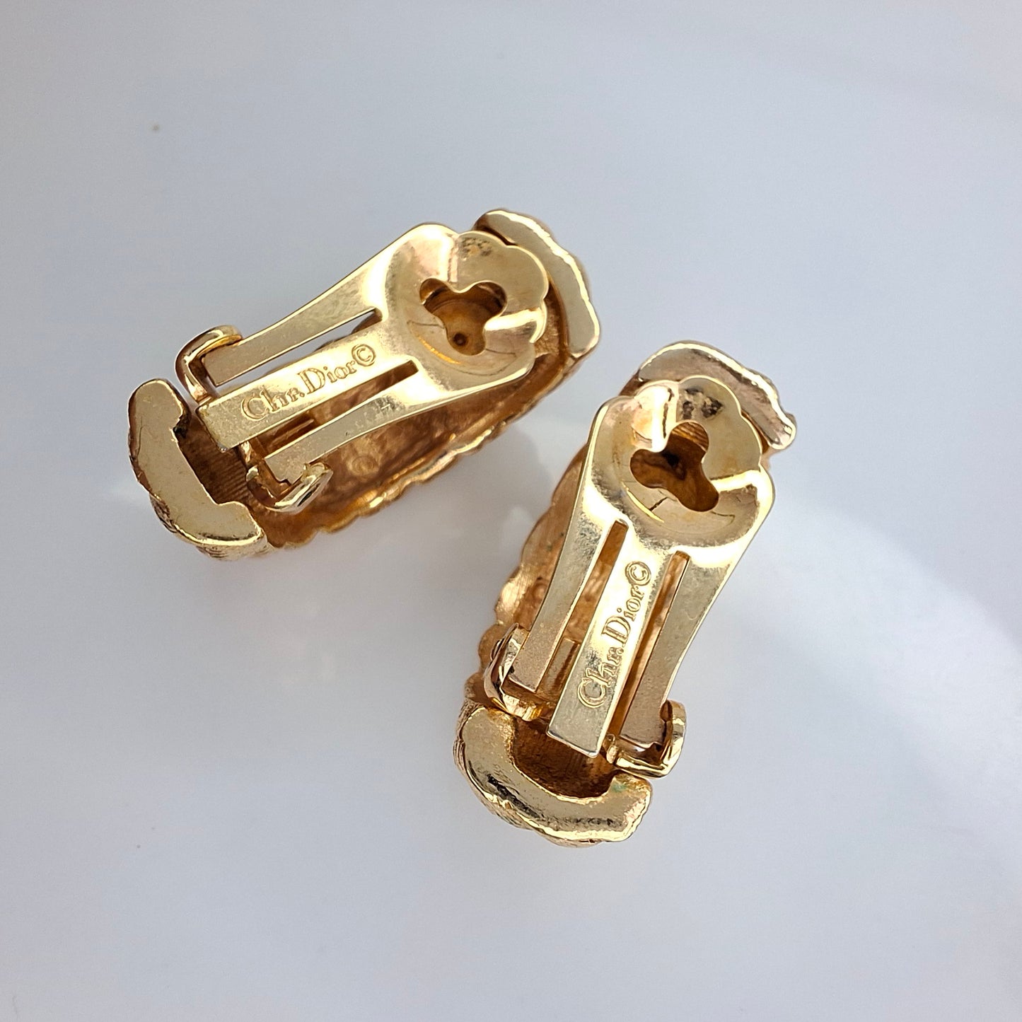 Vintage Christian Dior Clip-on Earrings