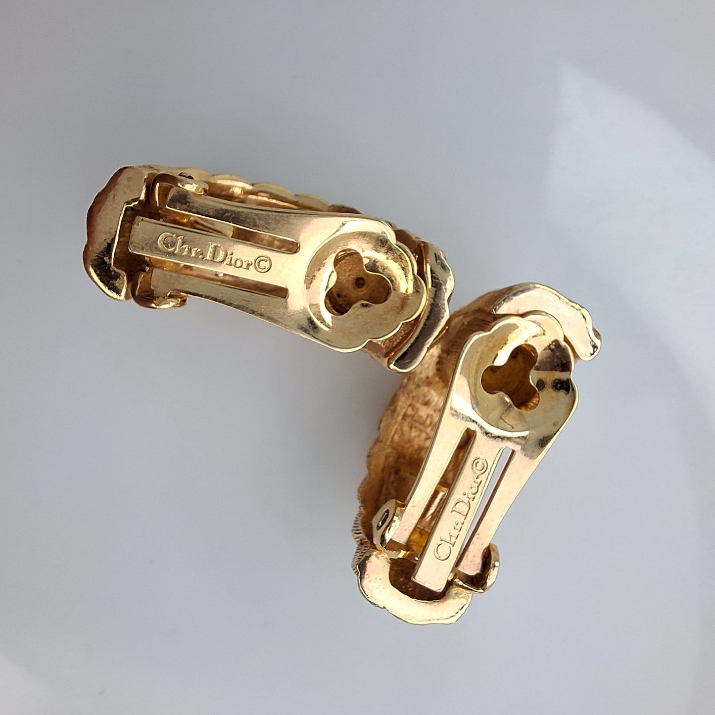 Vintage Christian Dior Clip-on Earrings