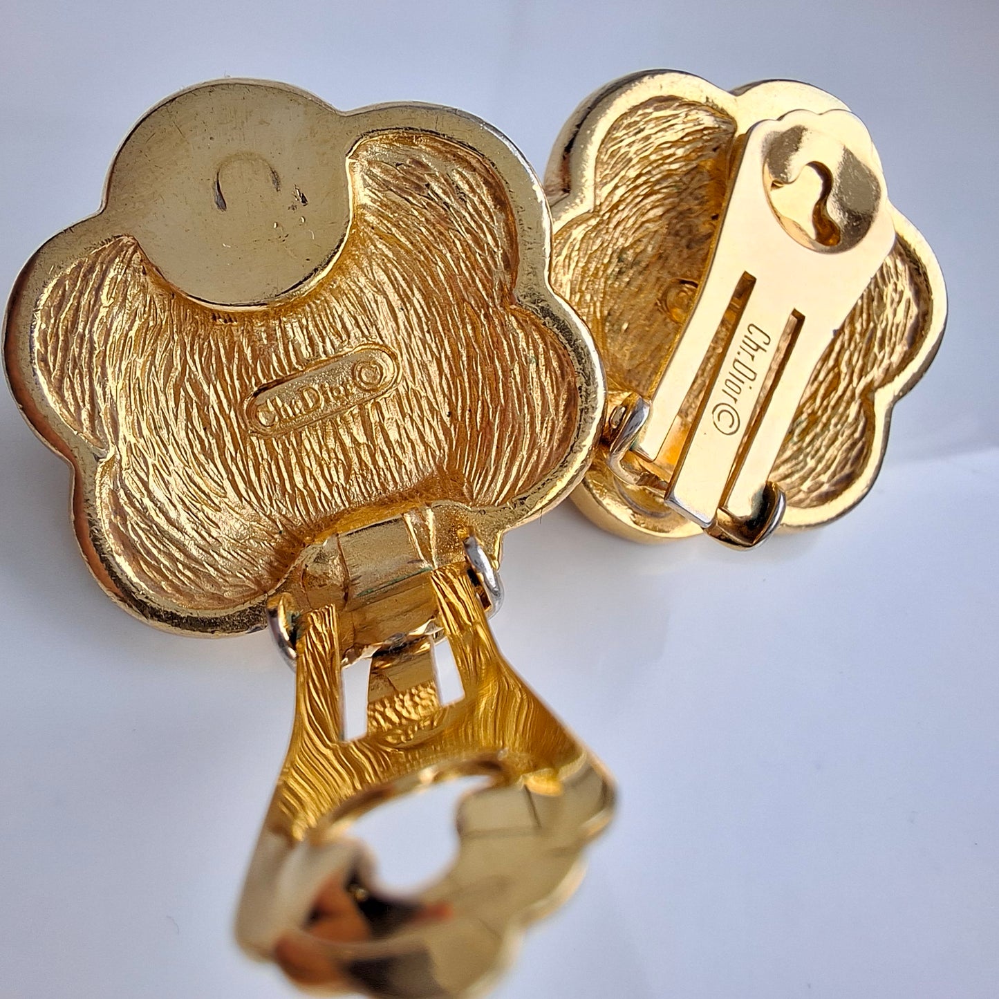 Vintage Christian Dior Pearl Earrings