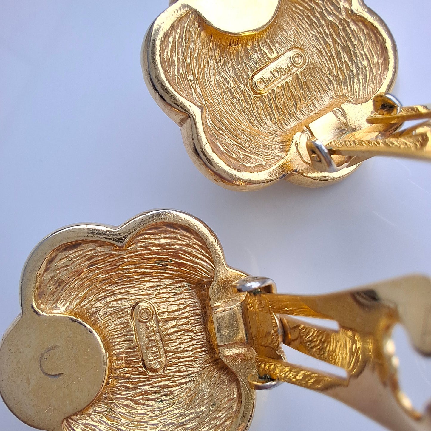 Vintage Christian Dior Pearl Earrings