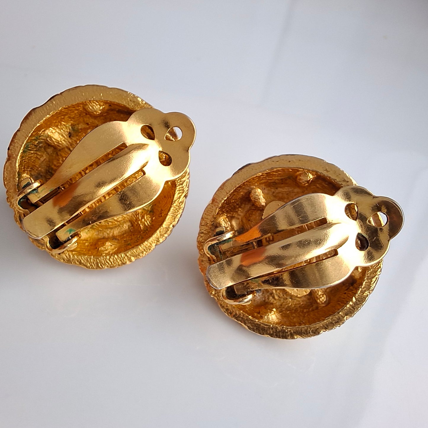 Vintage Chanel Faux Pearl Earrings