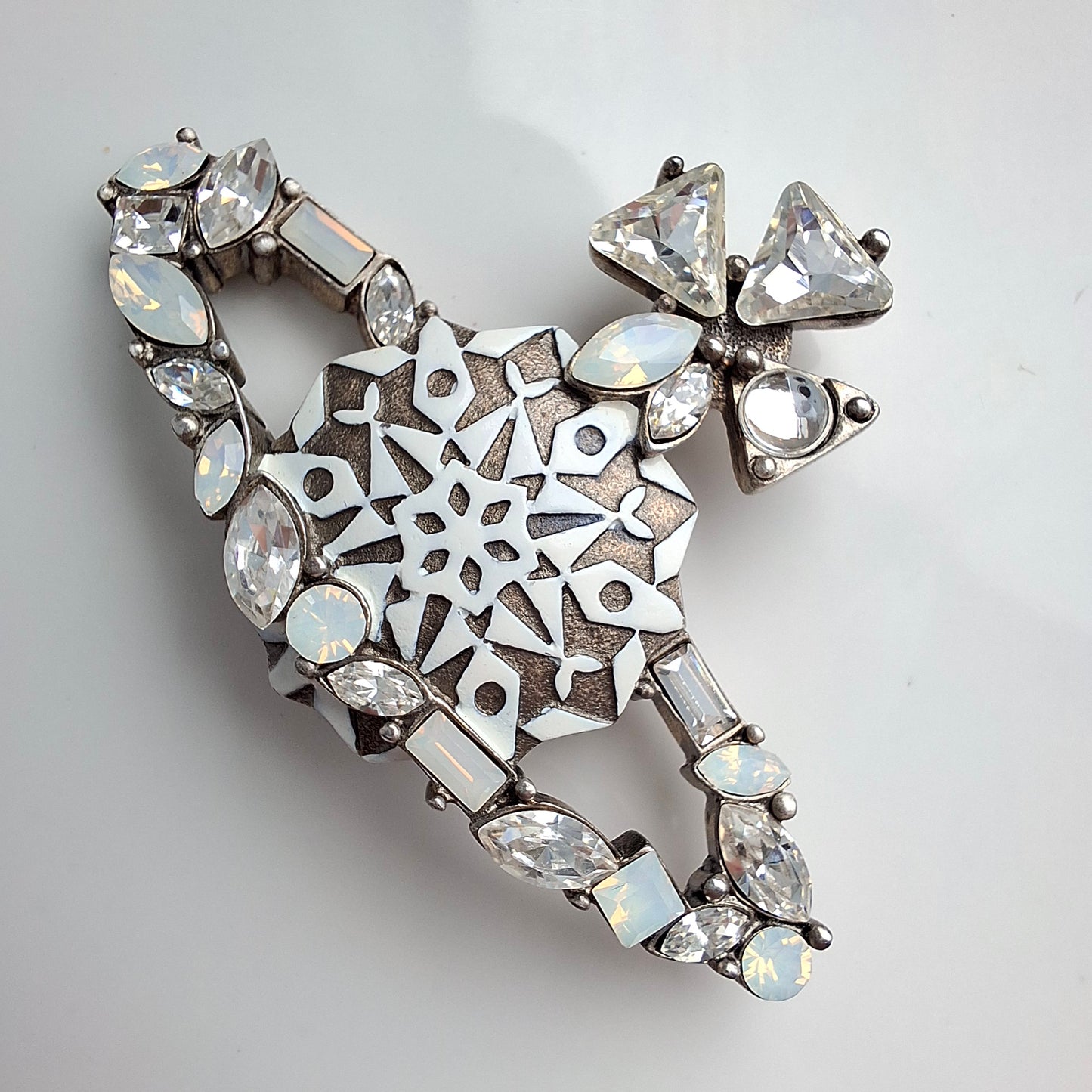 Vintage Vivienne Westwood Snowflake Orb Brooch