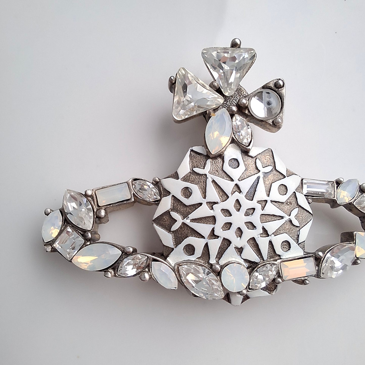Vintage Vivienne Westwood Snowflake Orb Brooch