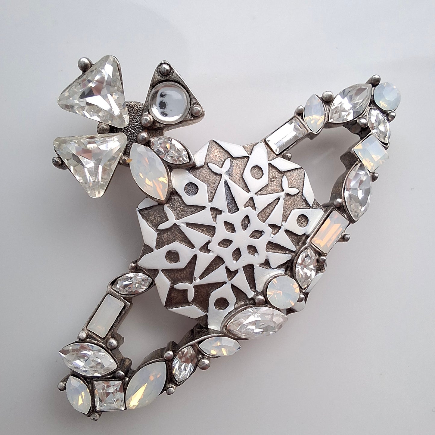Vintage Vivienne Westwood Snowflake Orb Brooch