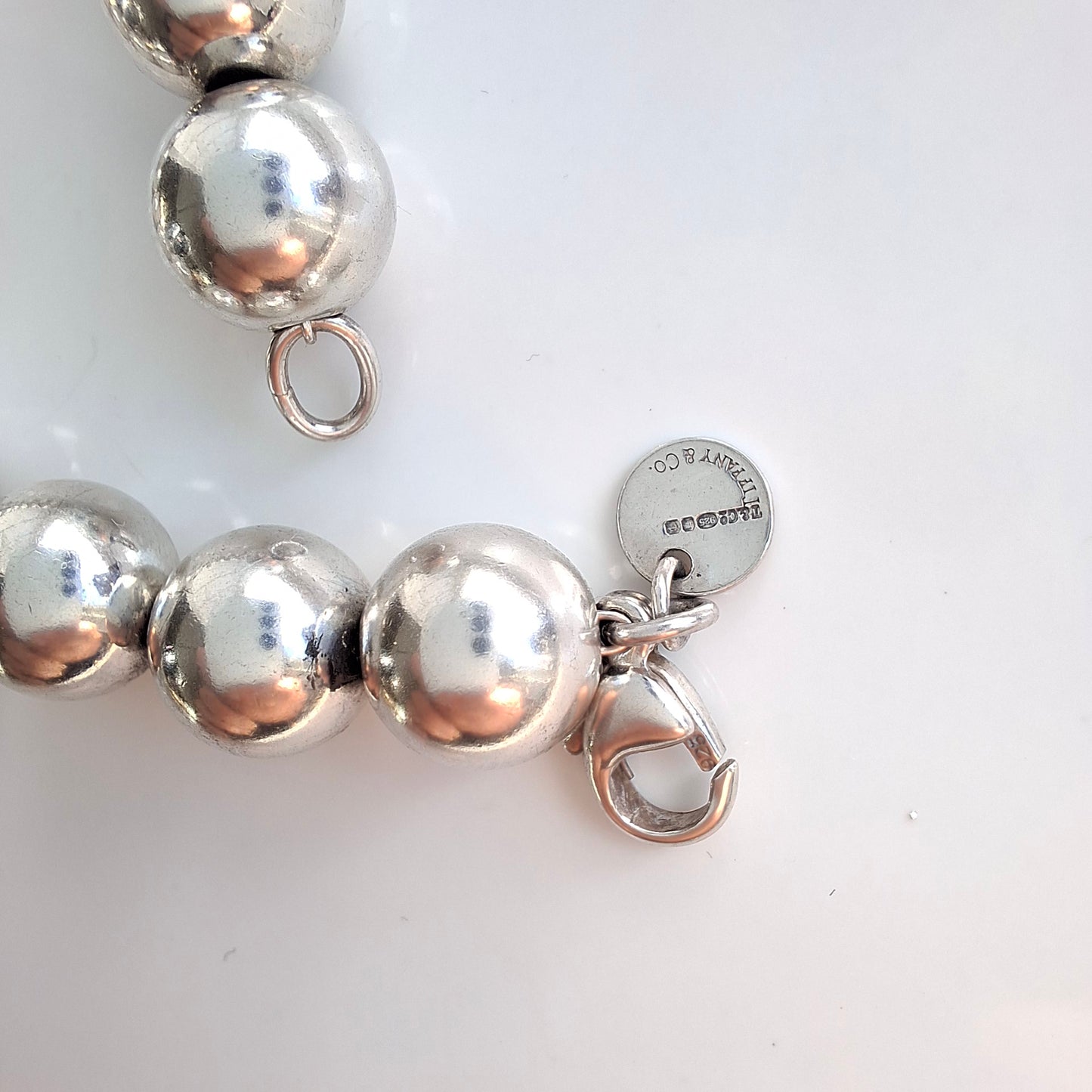 Vintage Tiffany & Co Sterling Silver Hardwear Bracelet