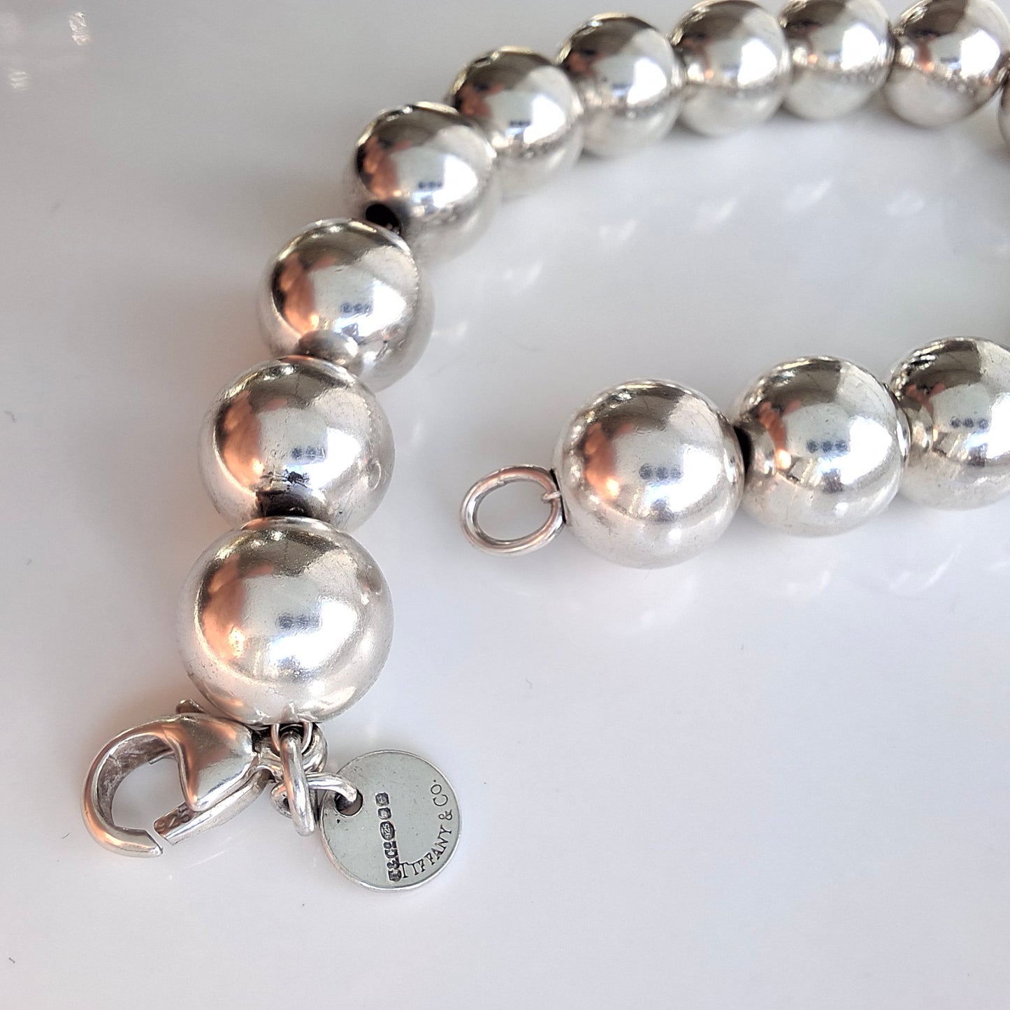 Vintage Tiffany & Co Sterling Silver Hardwear Bracelet