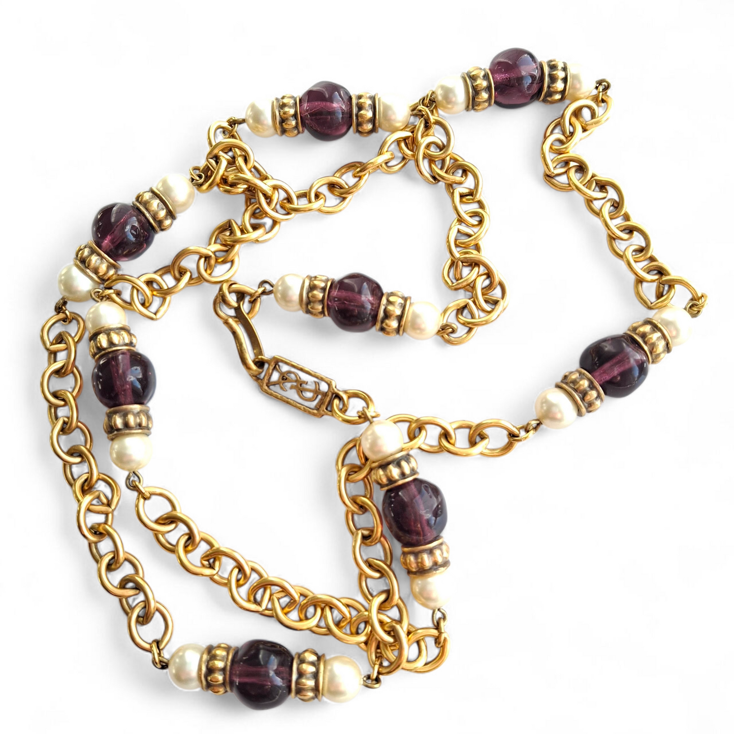 Vintage Yves Saint Laurent Long Necklace