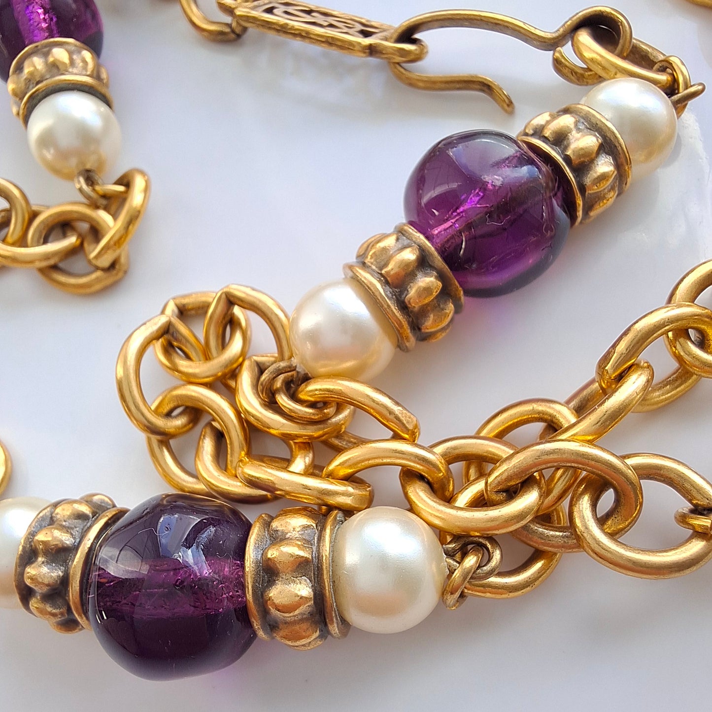 Vintage Yves Saint Laurent Long Necklace