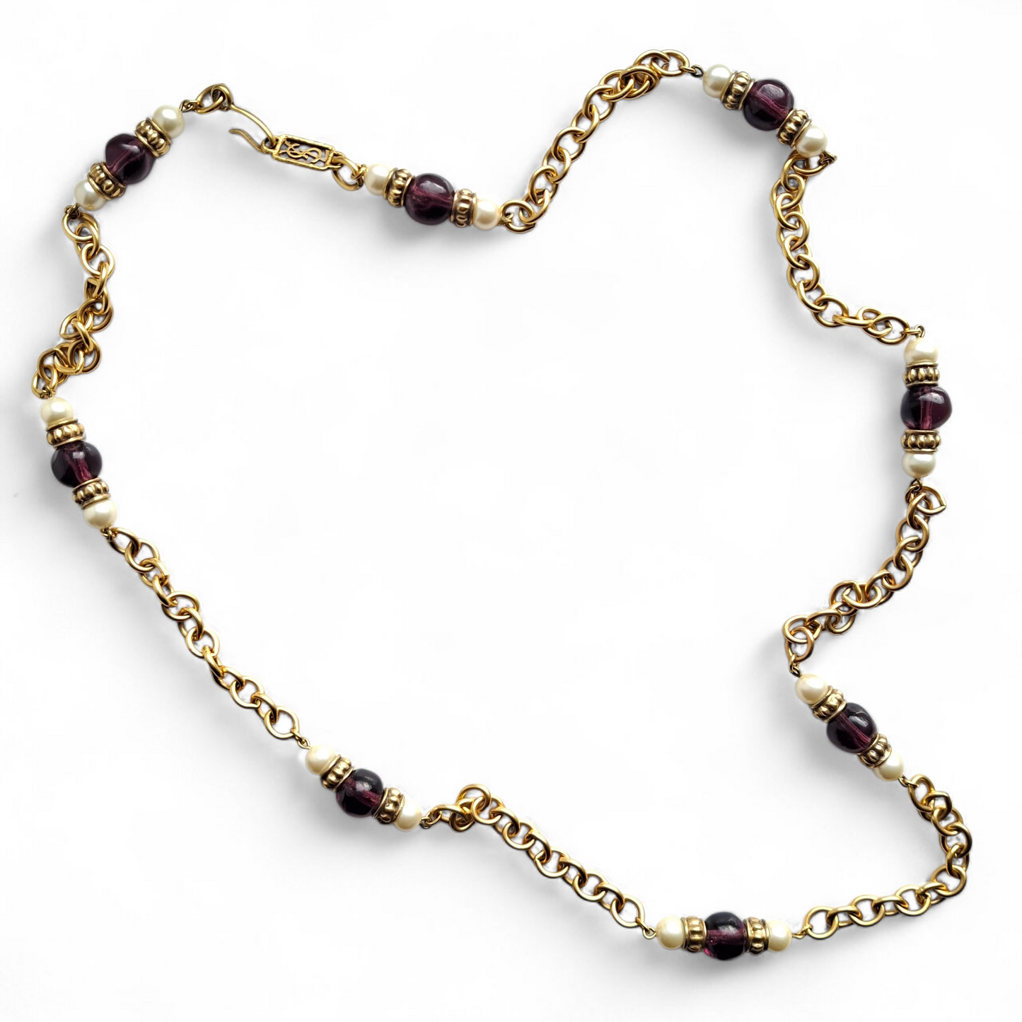 Vintage Yves Saint Laurent Long Necklace