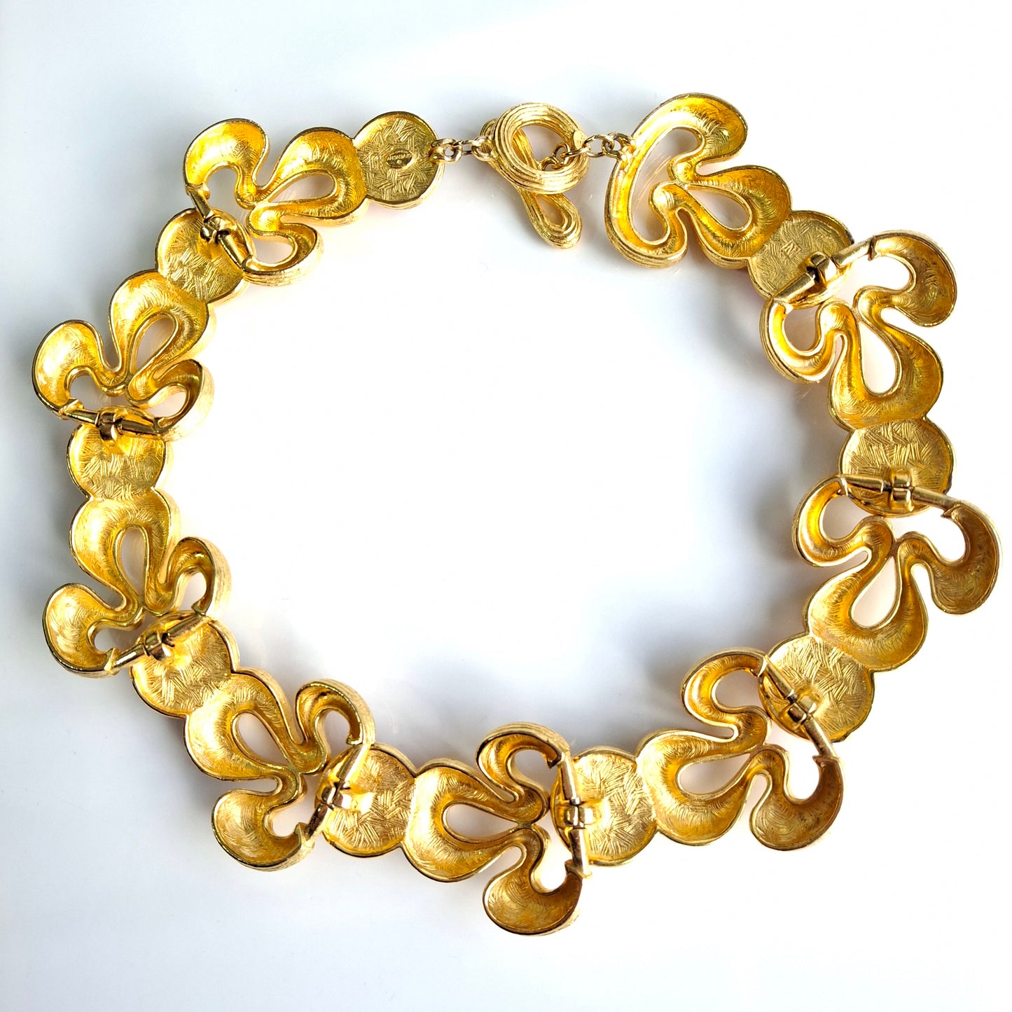 Givenchy Gold Plated and Coloured Glass Cobochon Necklace