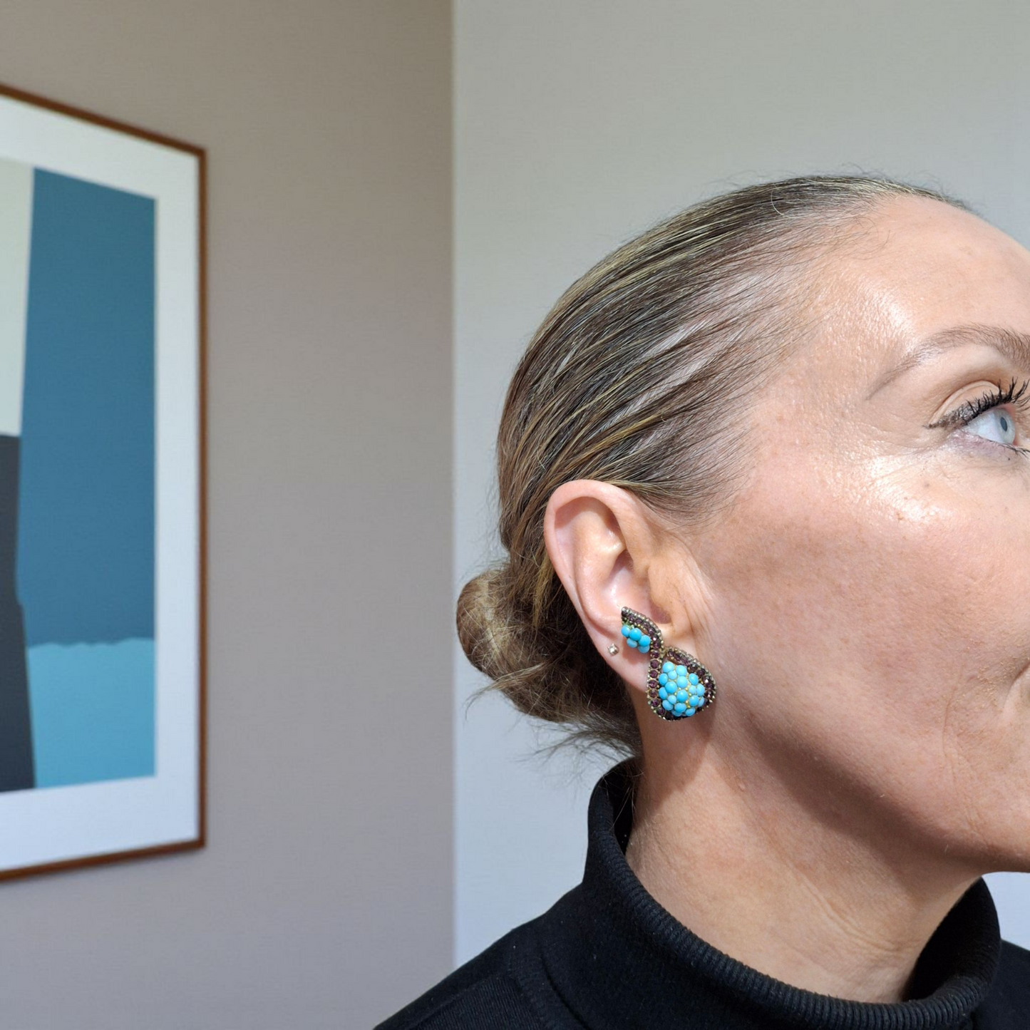 A Pair of Vintage Christian Dior by Mitchel Maer Earrings