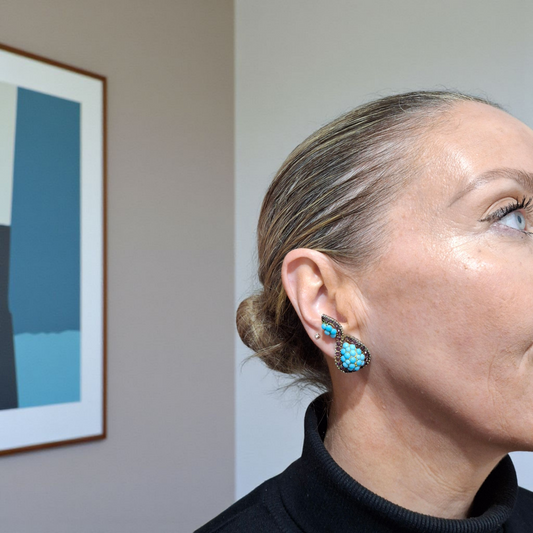 A Pair of Vintage Christian Dior by Mitchel Maer Earrings