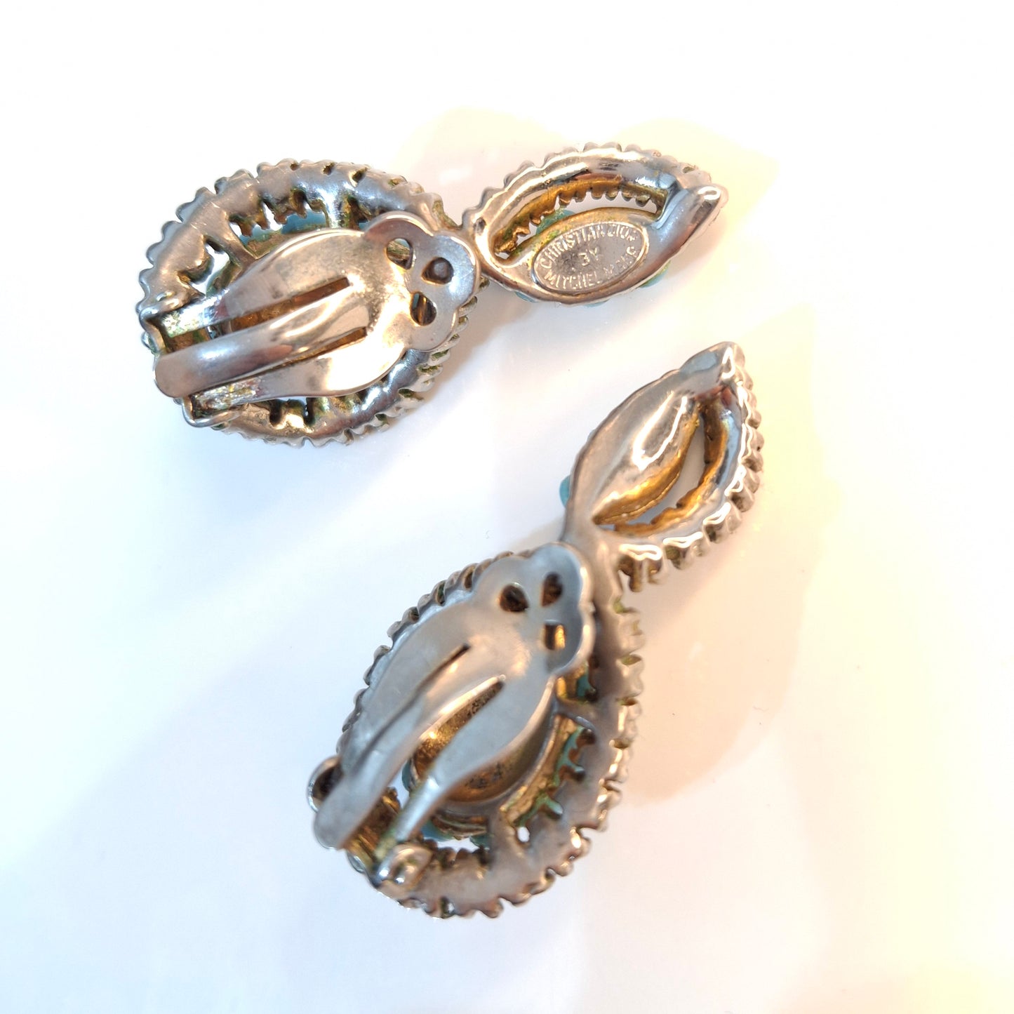 A Pair of Vintage Christian Dior by Mitchel Maer Earrings