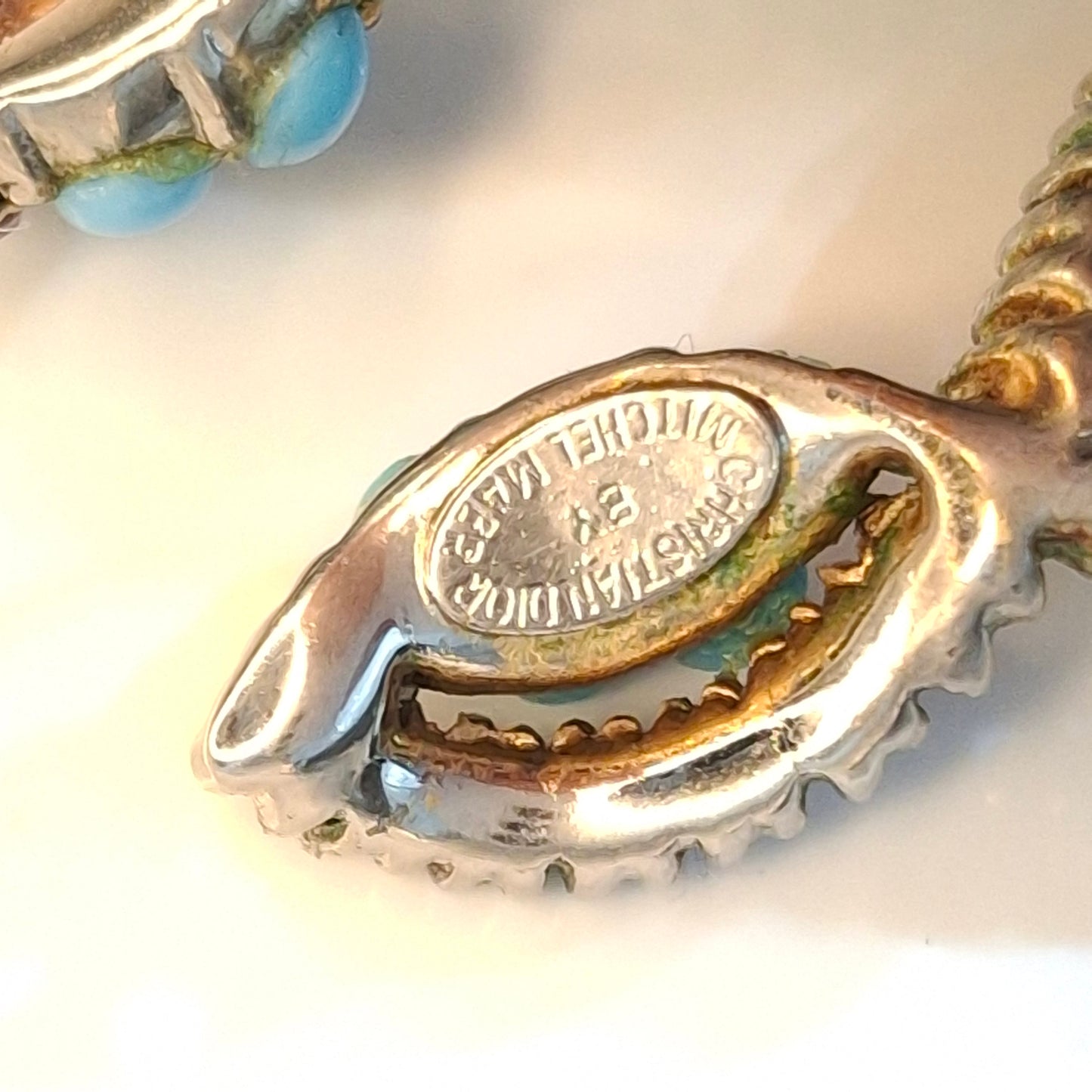 A Pair of Vintage Christian Dior by Mitchel Maer Earrings