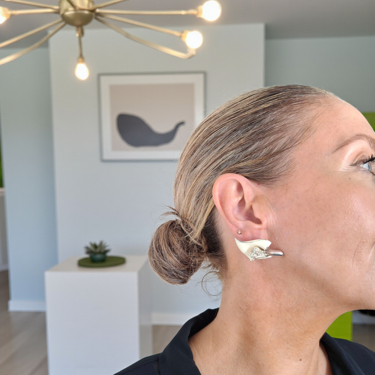 Vintage Vivienne Westwood Lily Bone Earrings