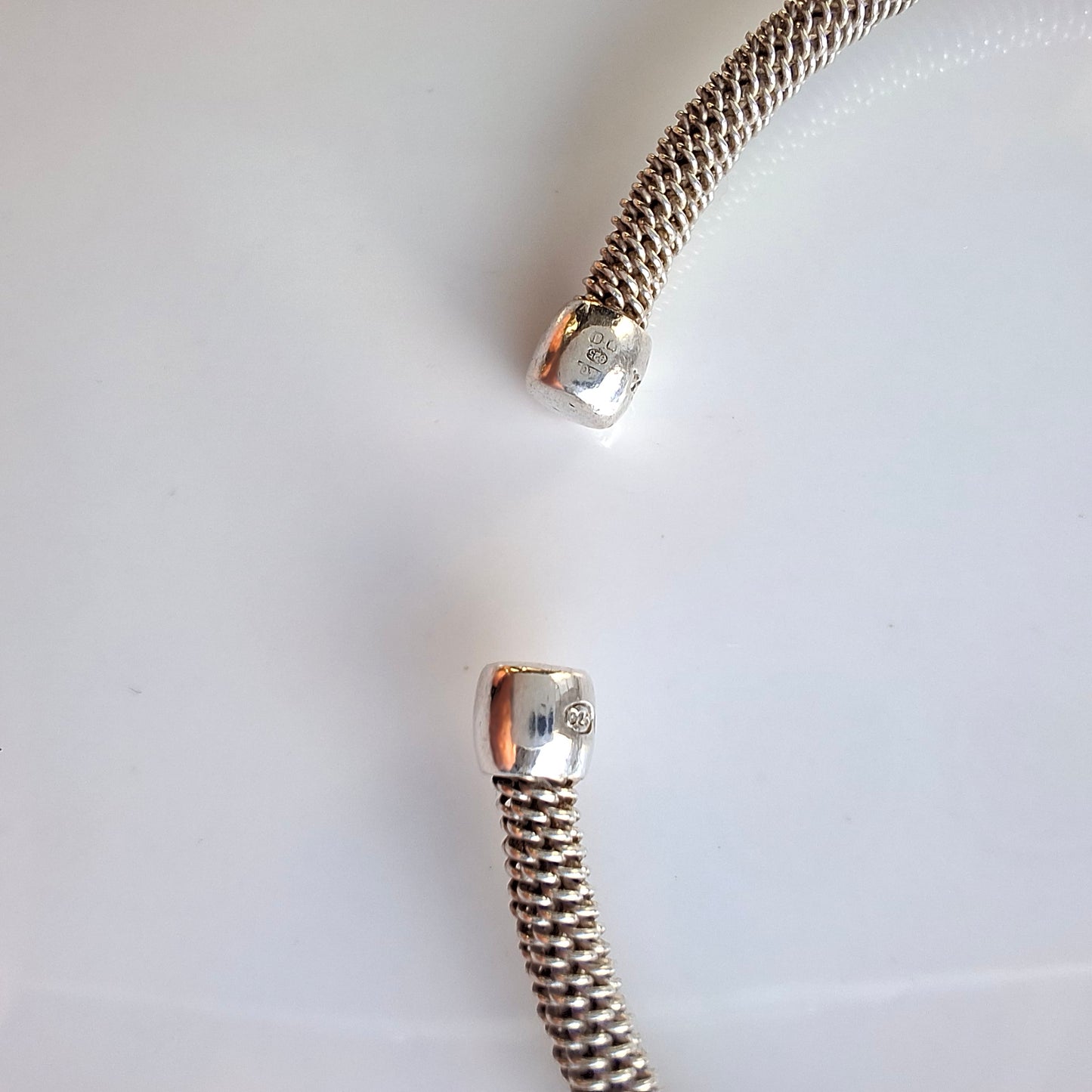 Vintage Tiffany & Co Hallmarked Sterling Silver Key Charm Bracelet