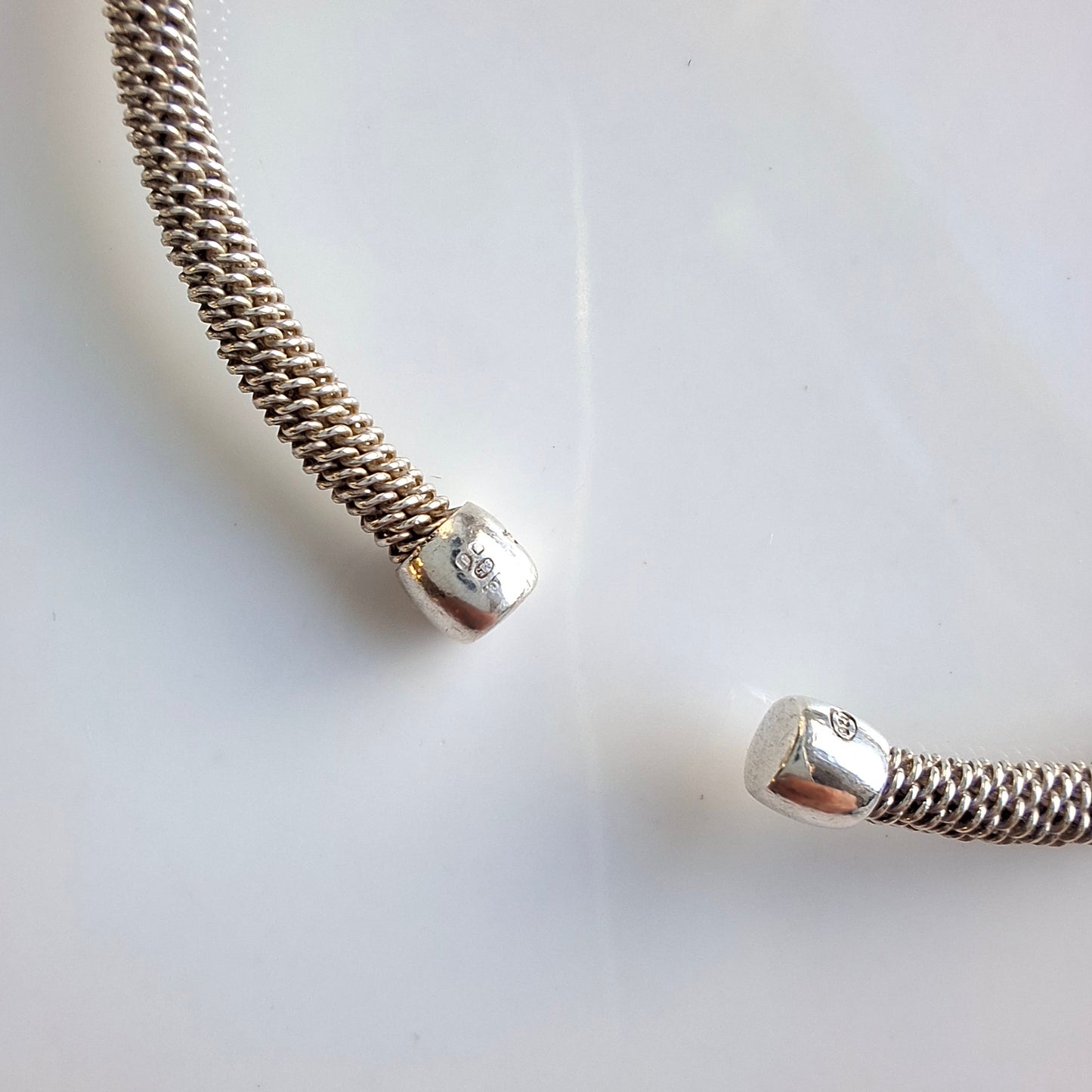 Vintage Tiffany & Co Hallmarked Sterling Silver Key Charm Bracelet