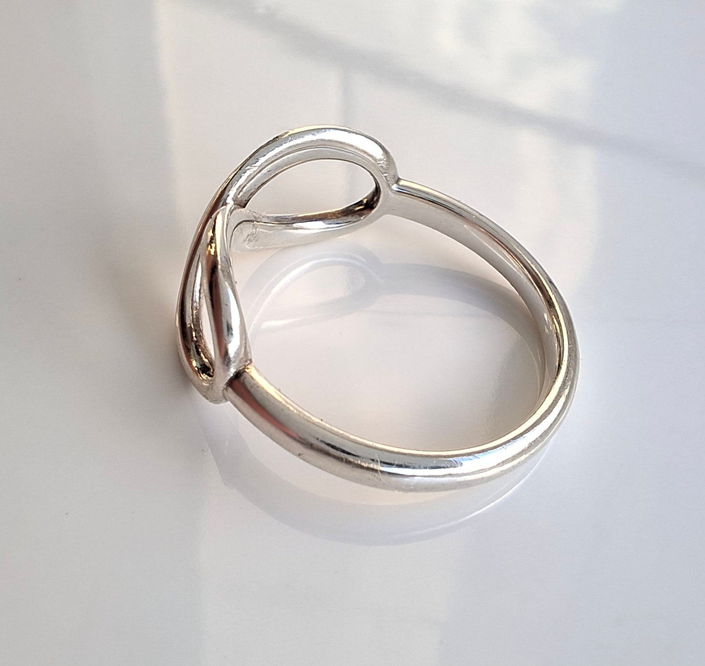 Tiffany & Co. Infinity Ring in Solid Sterling Siver