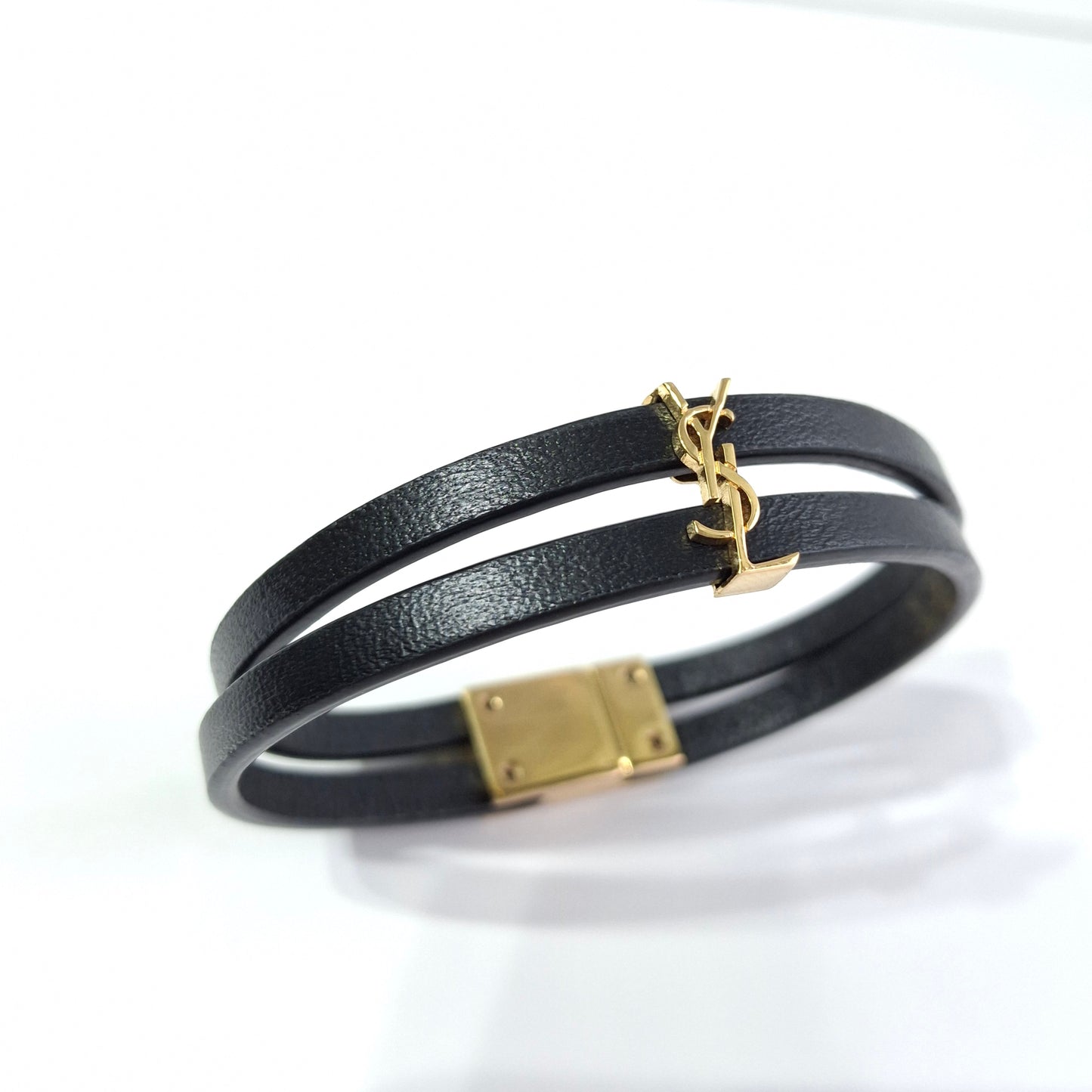 Yves Saint Laurent YSL Logo Cassandra Bracelet