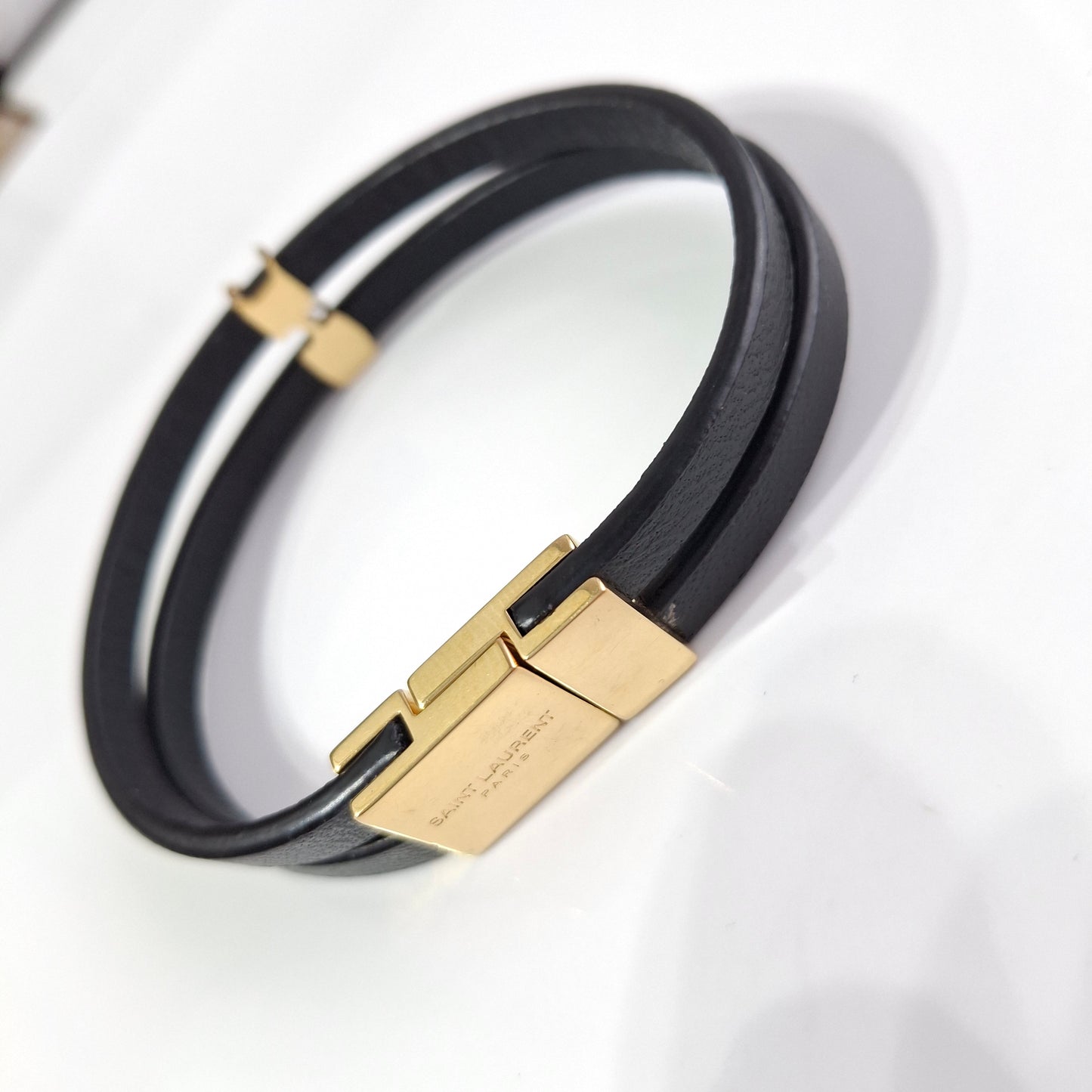 Yves Saint Laurent YSL Logo Cassandra Bracelet