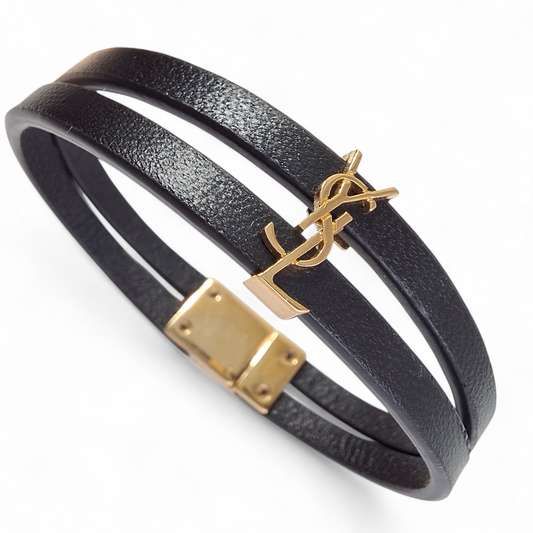 Yves Saint Laurent YSL Logo Cassandra Bracelet