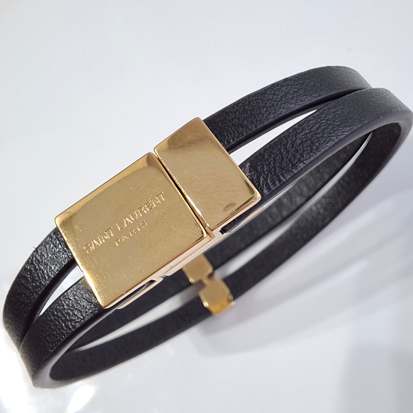 Yves Saint Laurent YSL Logo Cassandra Bracelet