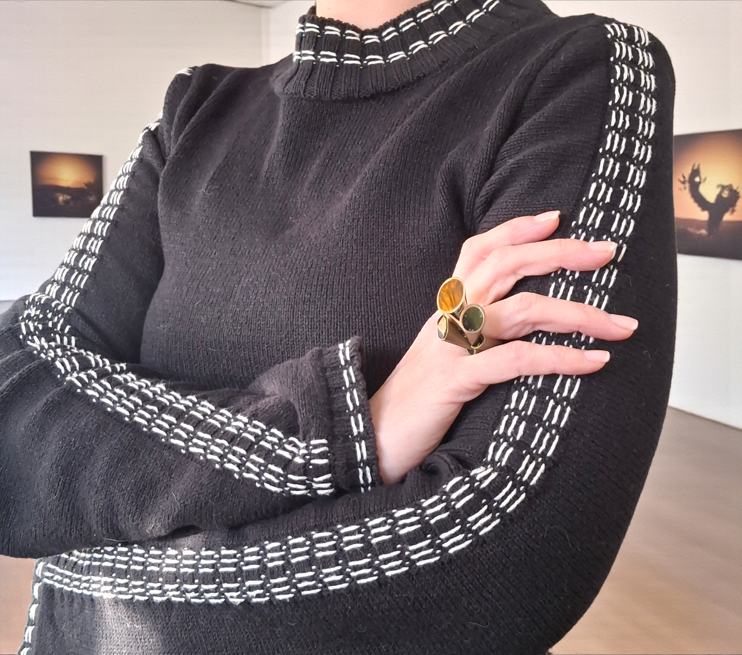 Vintage Statement Ring by Christian Dior