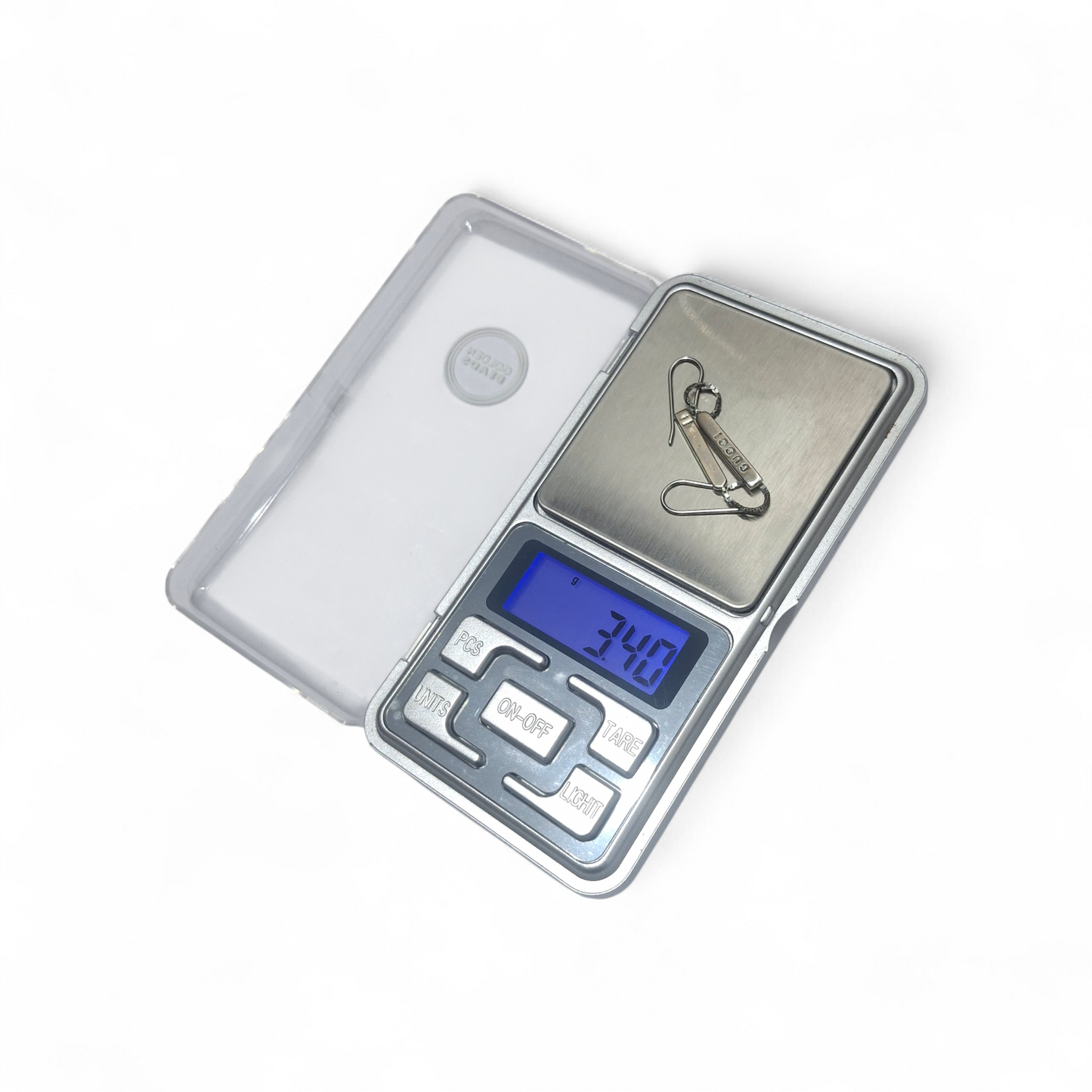 Gucci 18k White Gold Dangle Drop Earrings