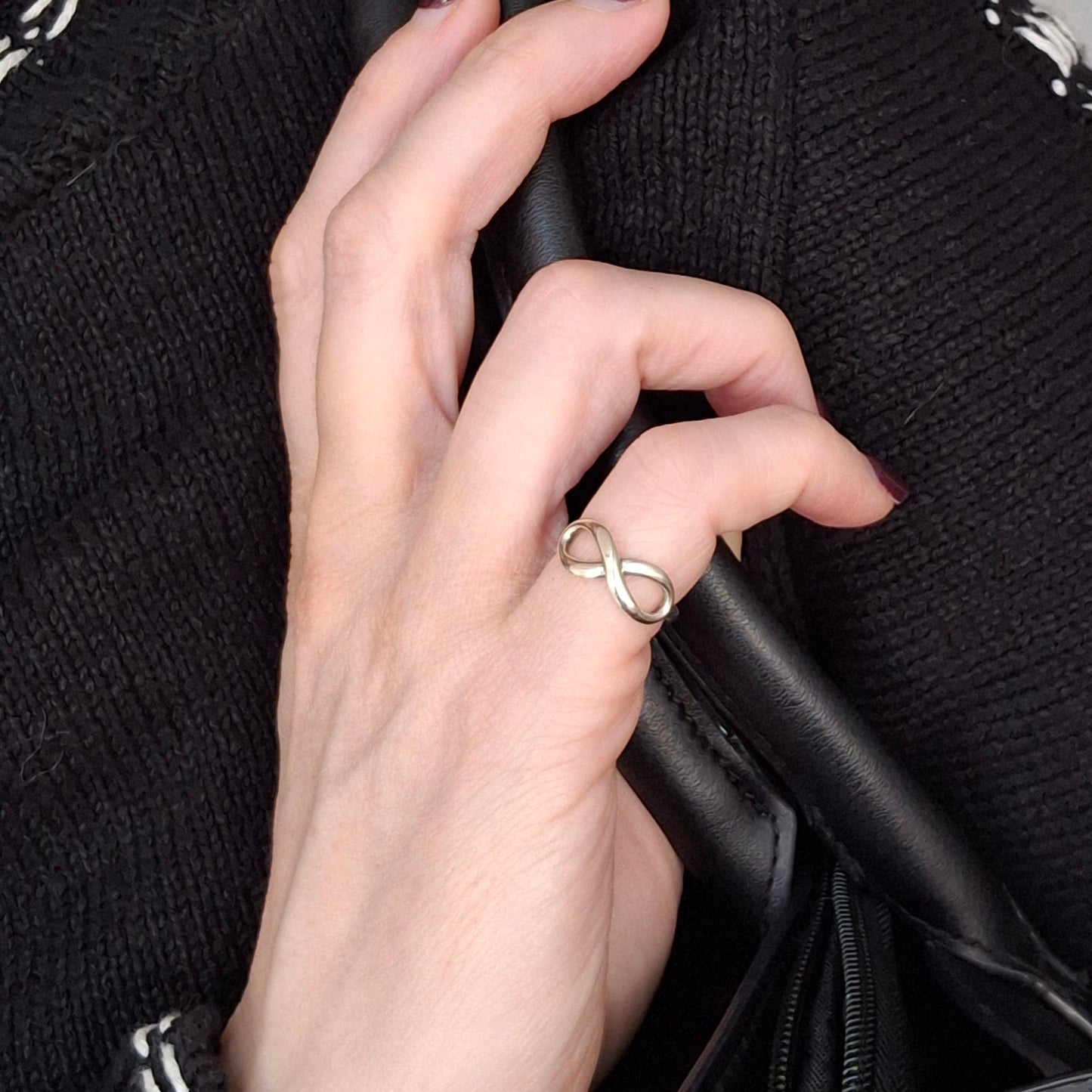 Tiffany & Co. Infinity Ring in Solid Sterling Siver