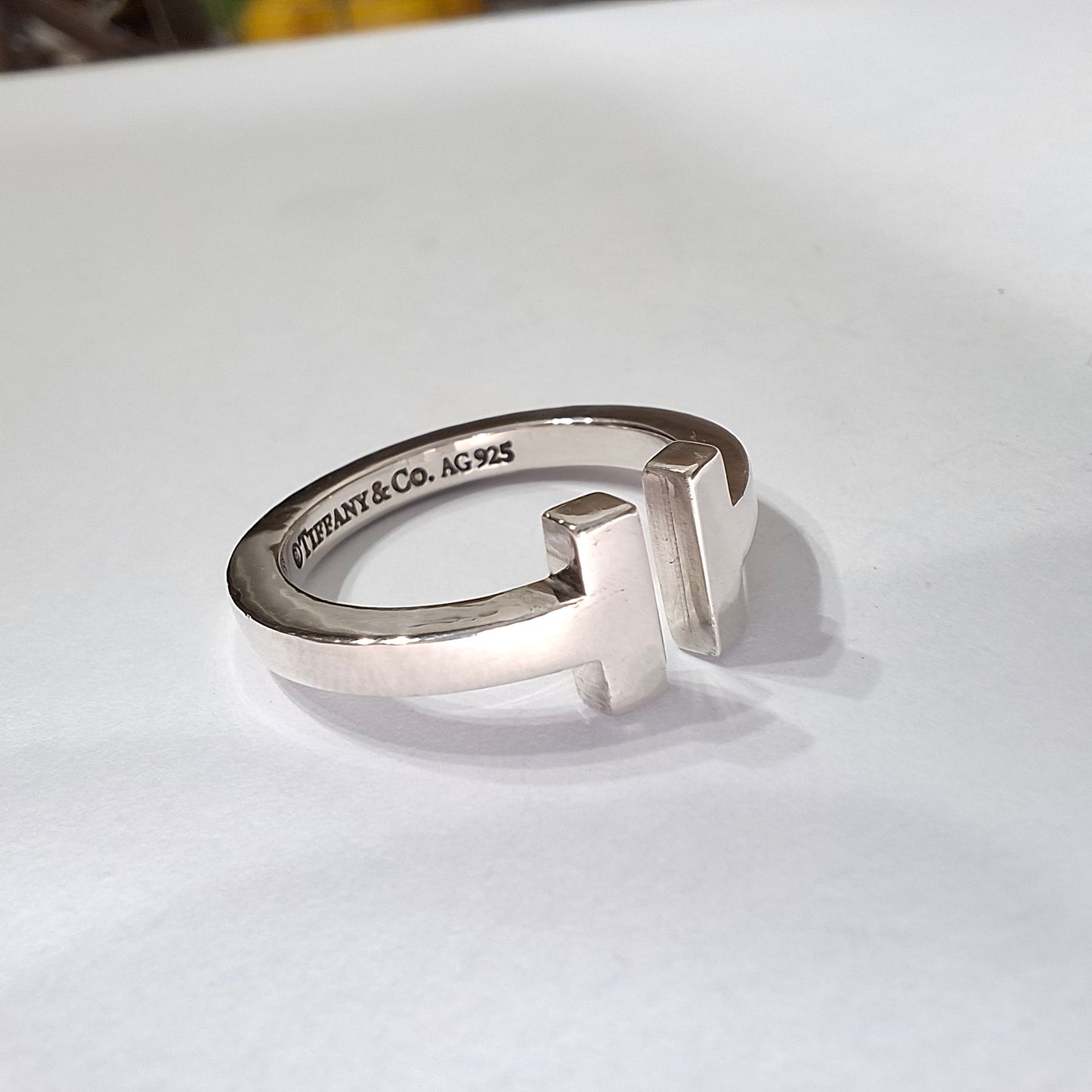 Tiffany & Co. Tiffany T Square Ring in 925 Sterling Silver