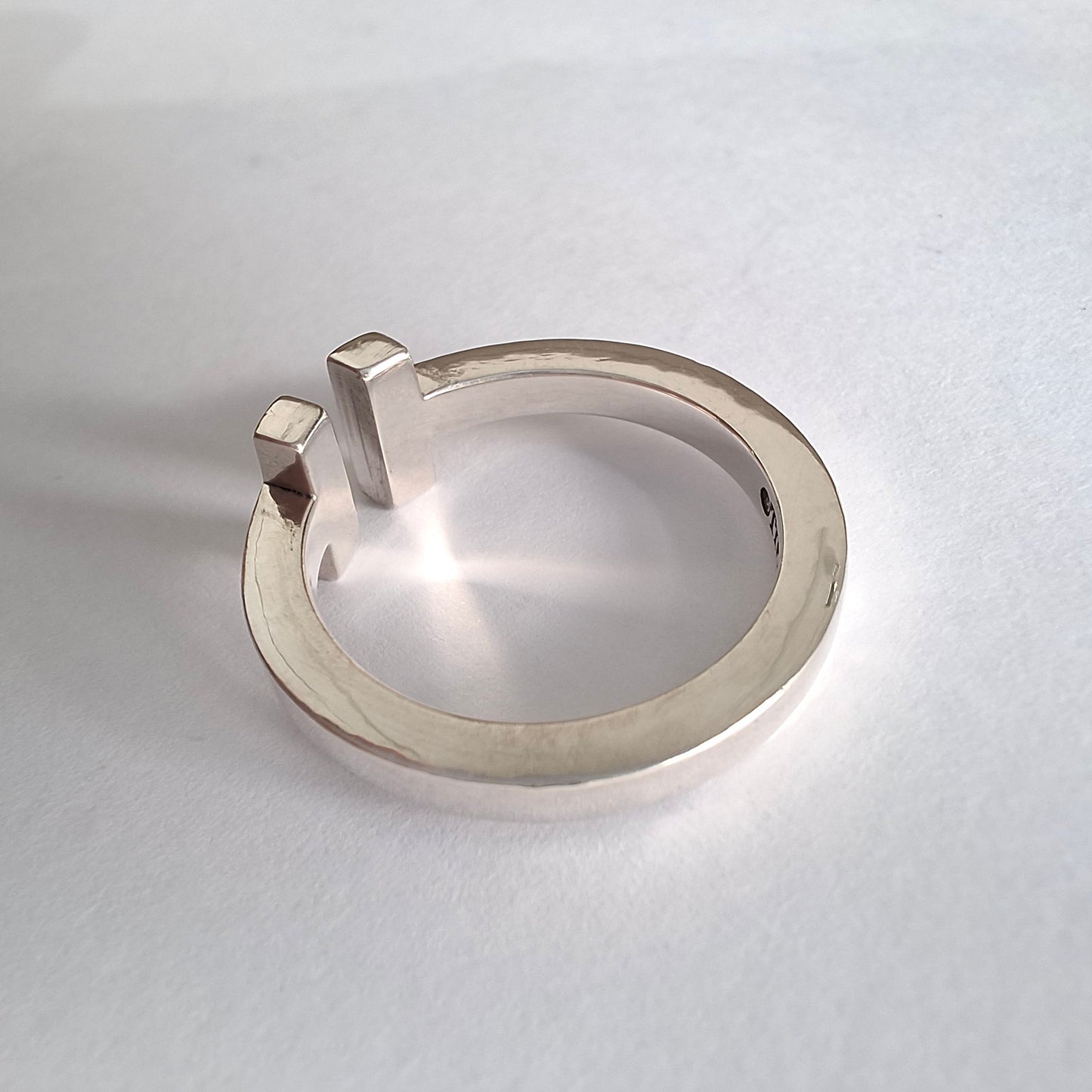 Tiffany & Co. Tiffany T Square Ring in 925 Sterling Silver