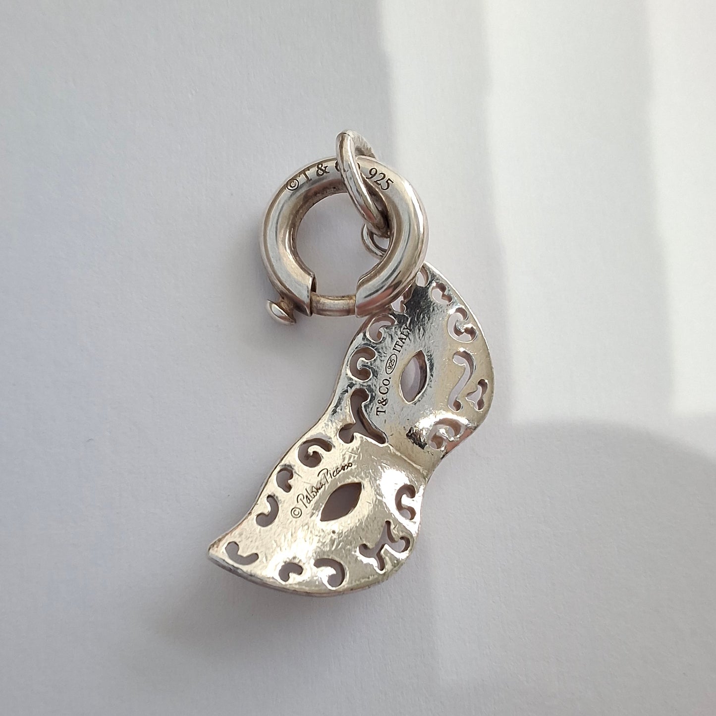 Vintage Paloma Picasso Carnival Mask Charm