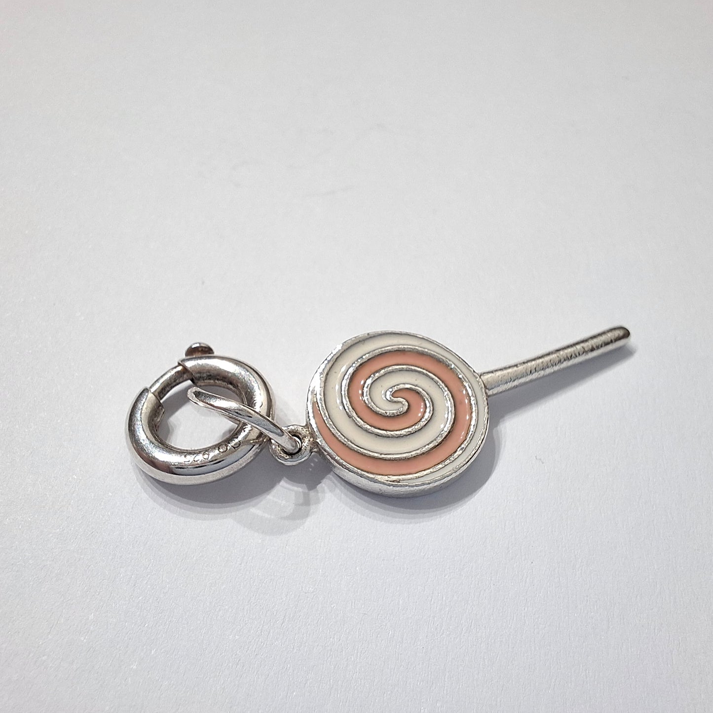 Vintage Tiffany & Co. Pink Candy Lollipop Charm