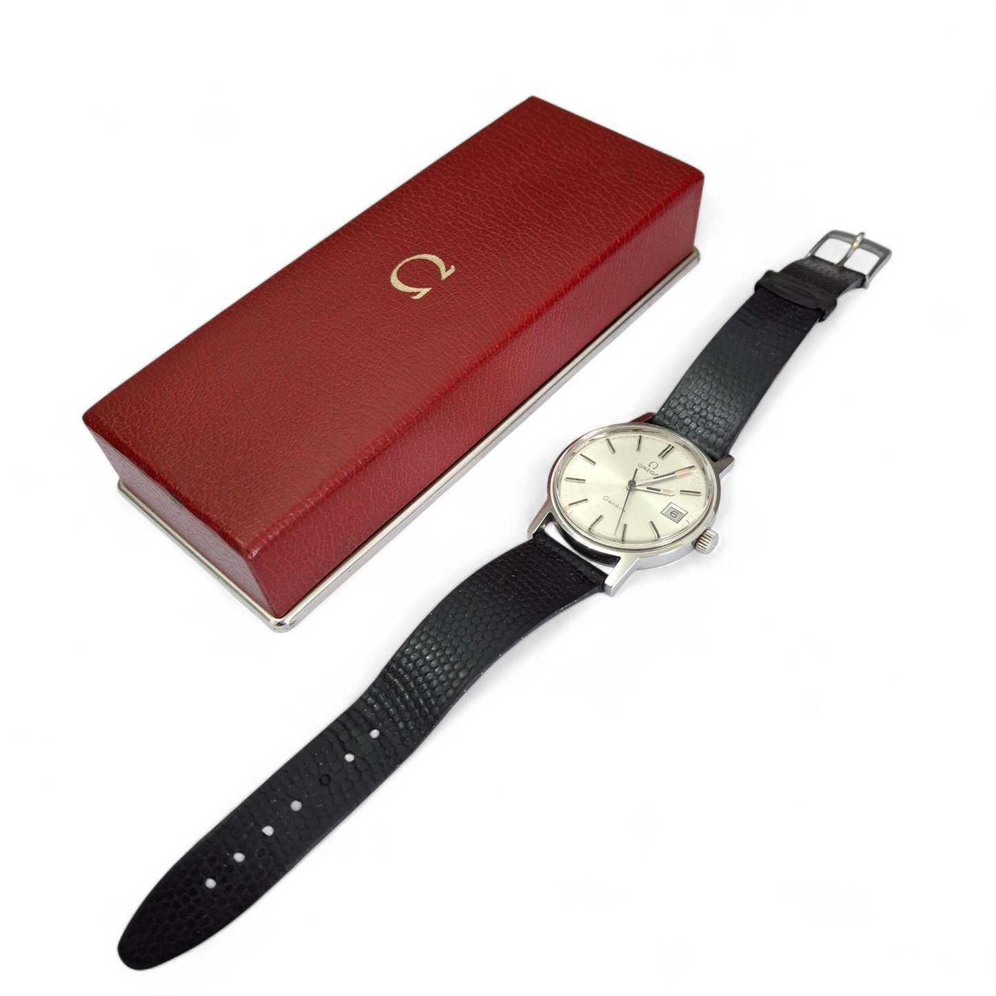 Vintage 1970s Omega Geneve Swiss Made Manual Wristwatch