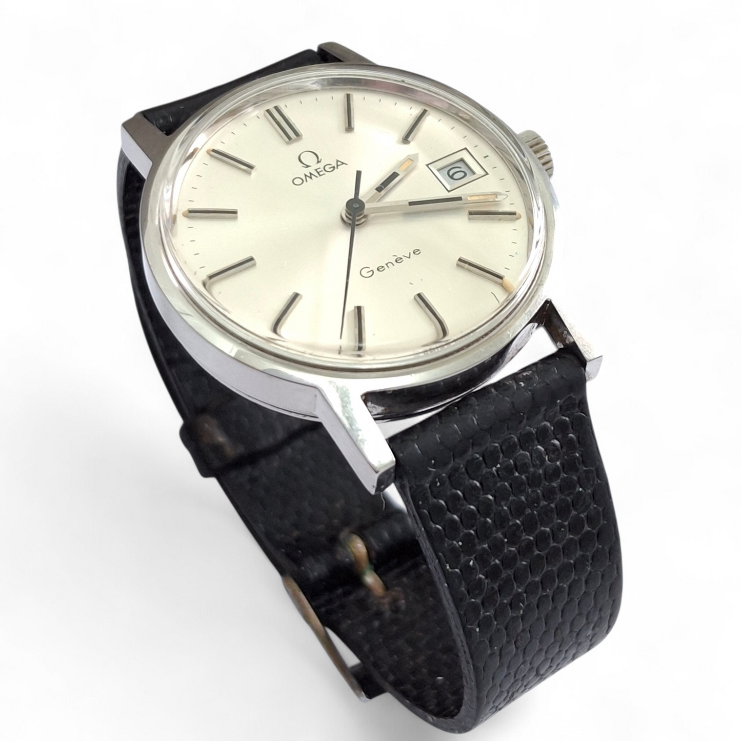 Vintage 1970s Omega Geneve Swiss Made Manual Wristwatch