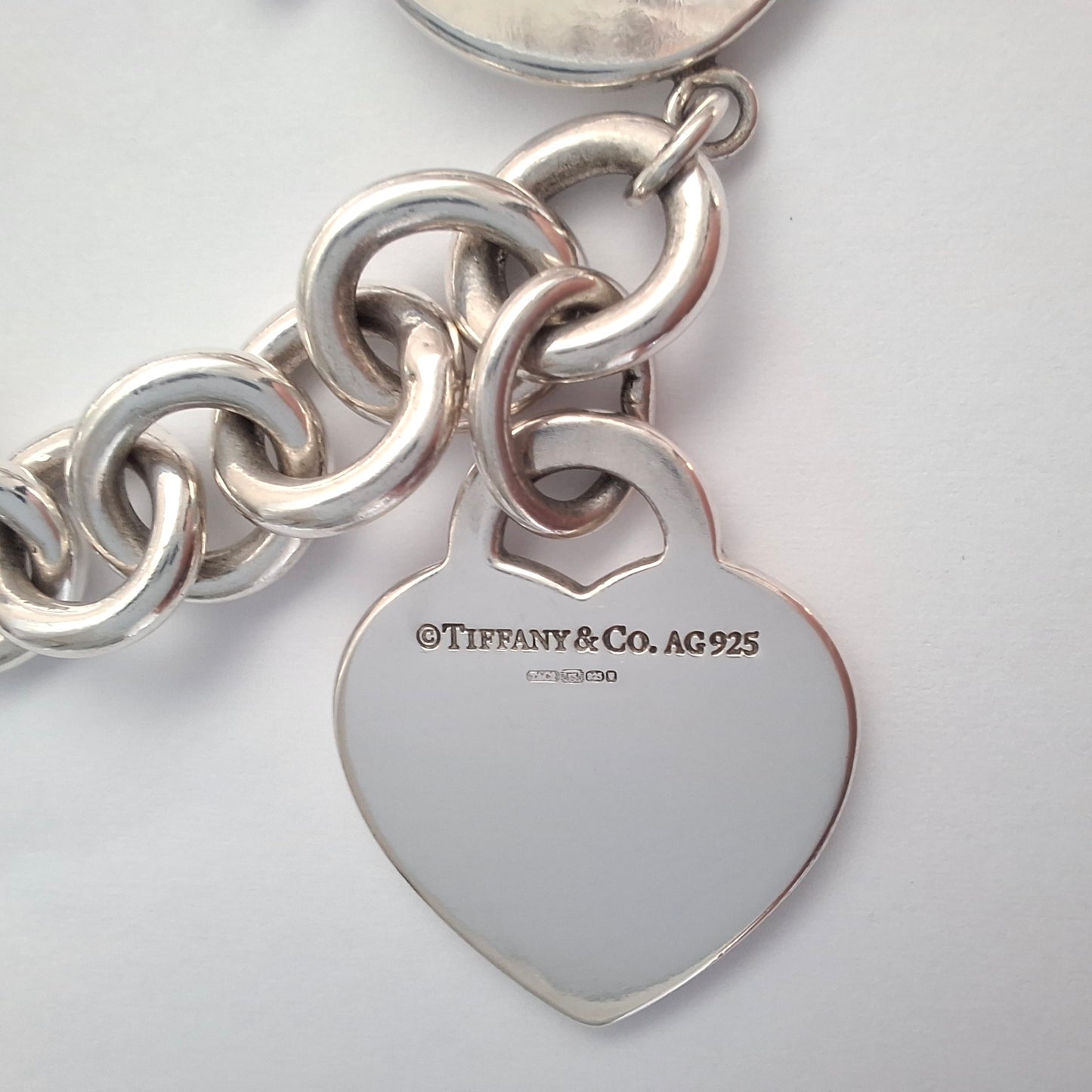 Tiffany & Co. Return to Tiffany Silver Heart Tag Toggle Bracelet