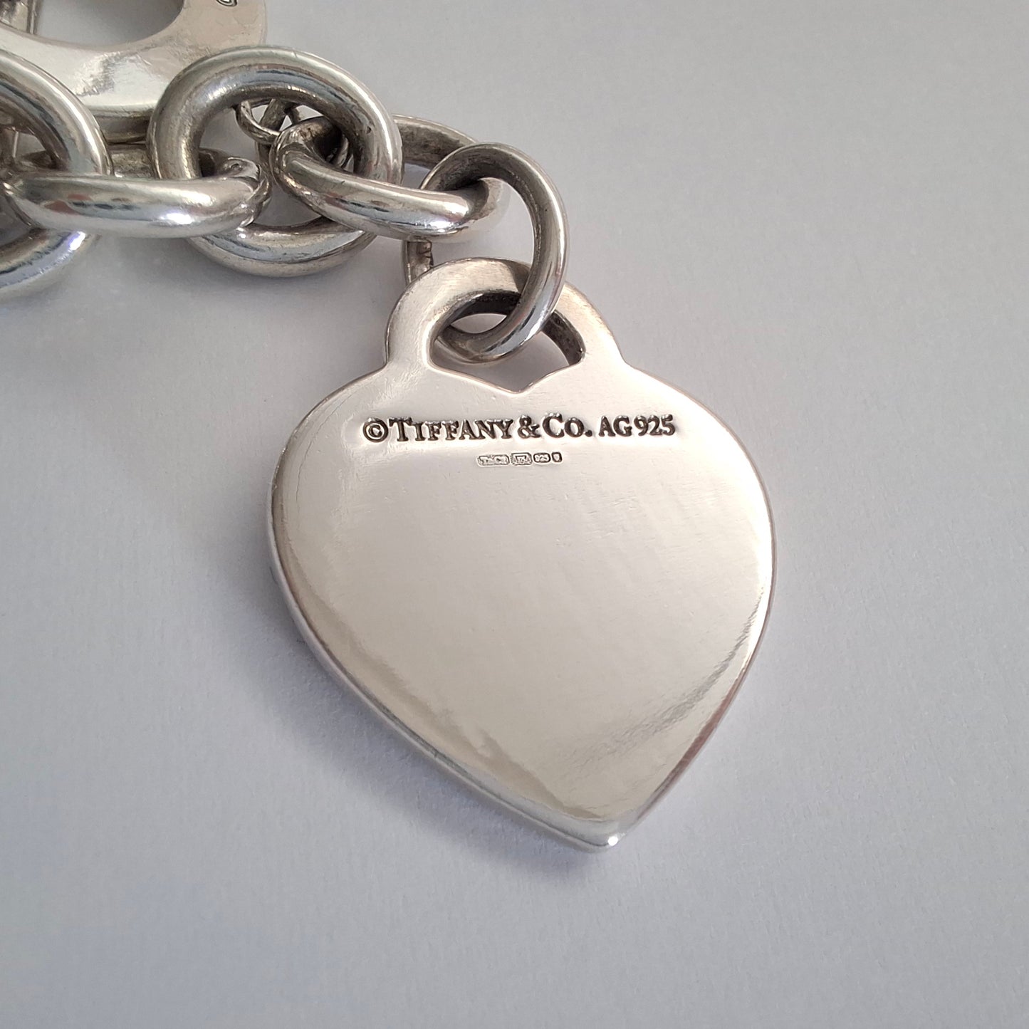 Tiffany & Co. Return to Tiffany Silver Heart Tag Toggle Bracelet