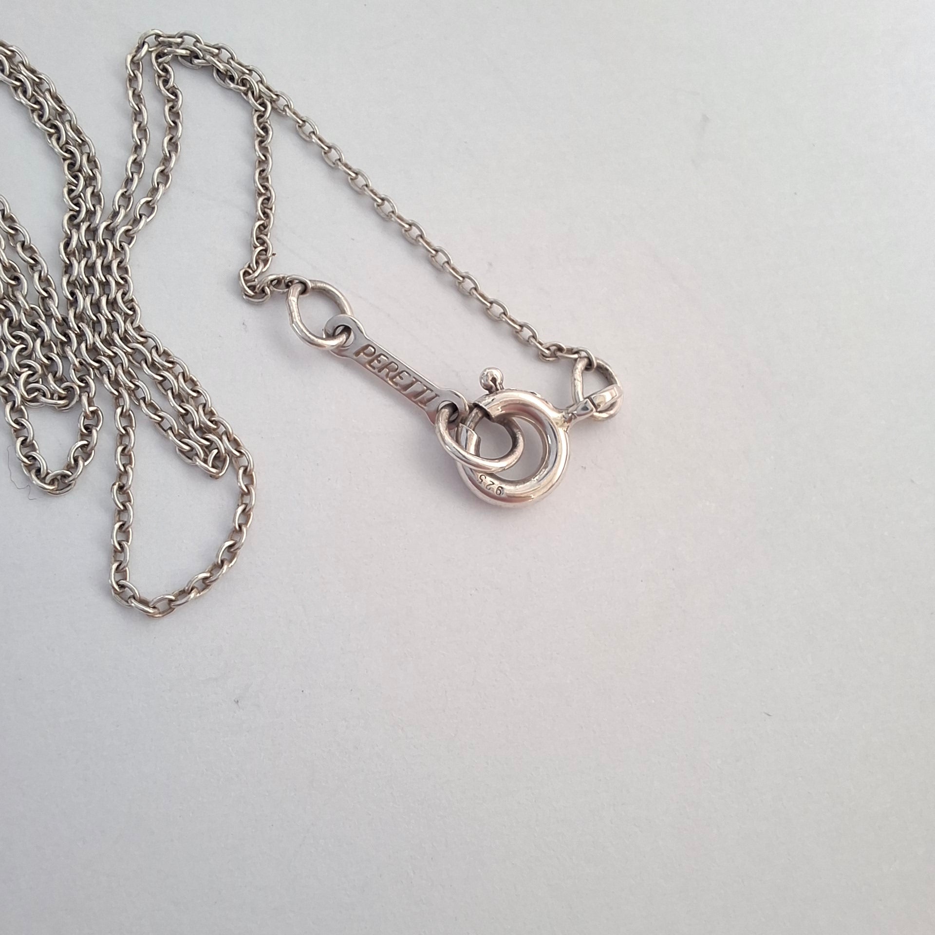 Vintage Elsa Peretti Tiffany & Co. Sterling Silver Cross Pendant