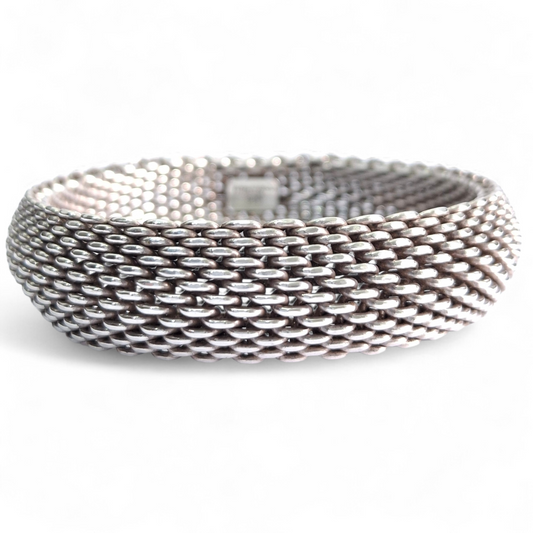 Vintage Tiffany & Co Somerset Bracelet in Hallmarked 925 Sterling Silver