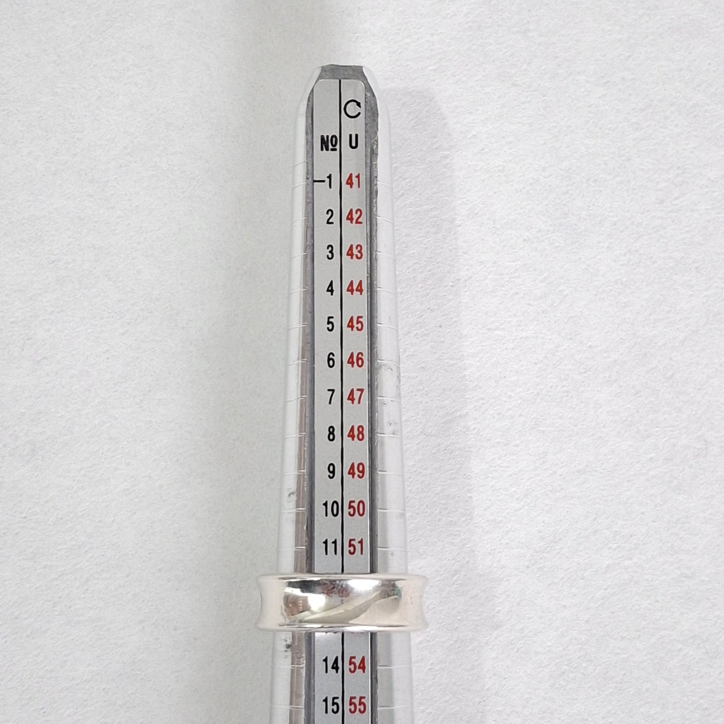Vintage Tiffany & Co 1837 Band Ring in Hallmarked 925 Sterling Silver