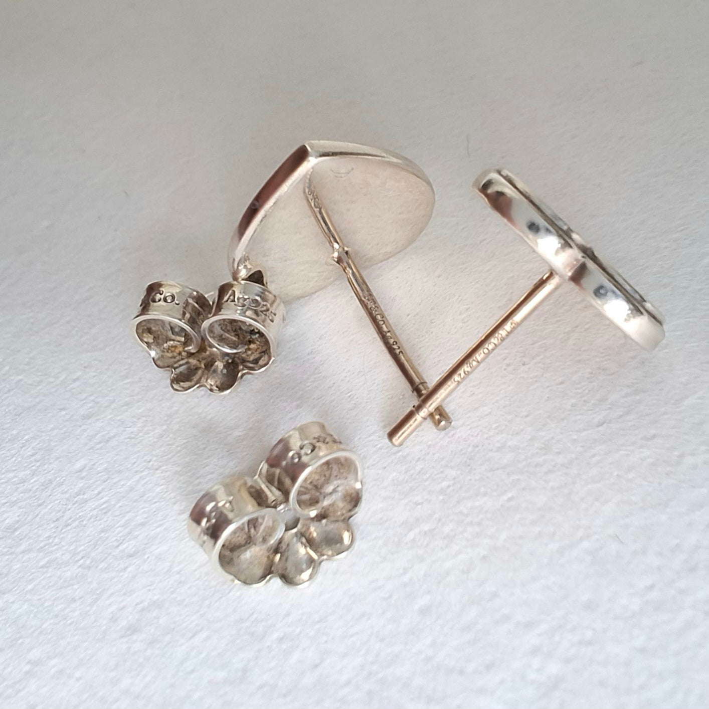 Tiffany Blue Return to Tiffany Love Heart Earrings in Sterling Silver