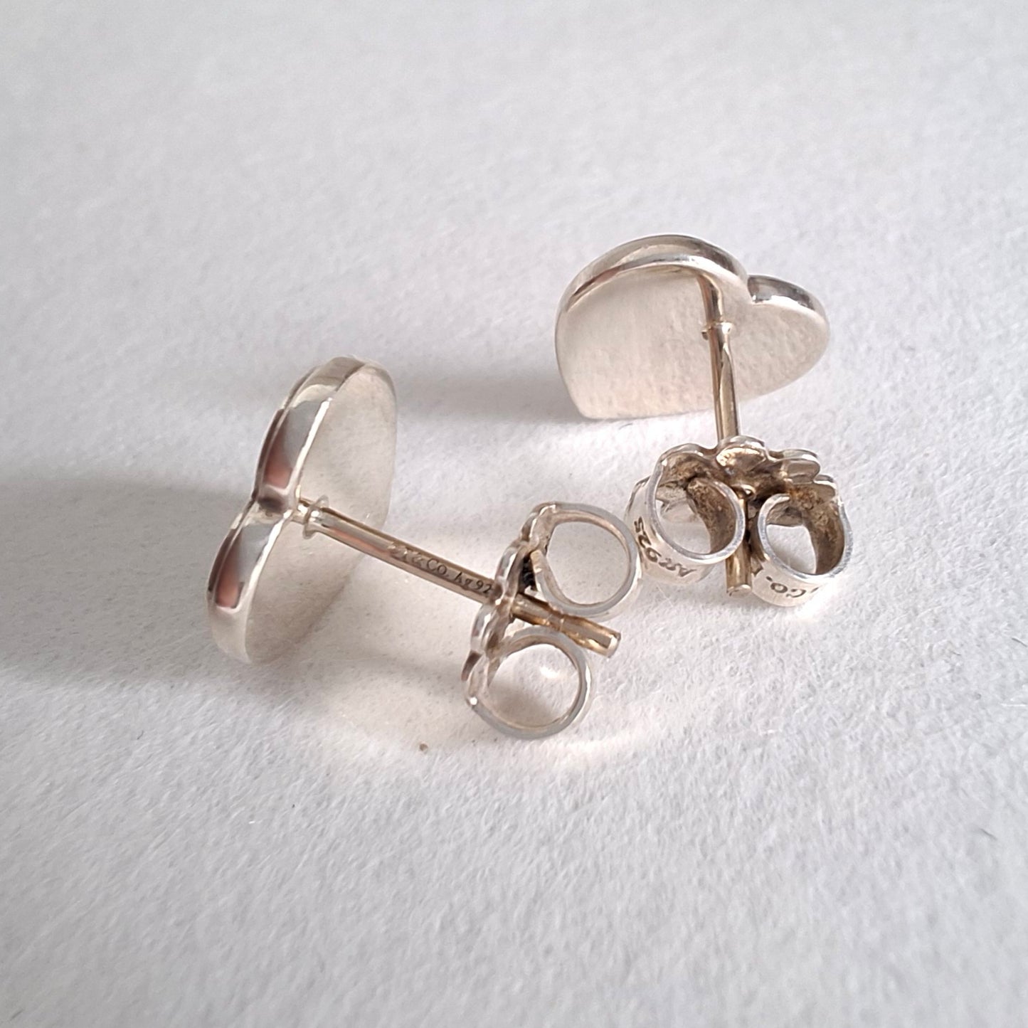 Tiffany Blue Return to Tiffany Love Heart Earrings in Sterling Silver