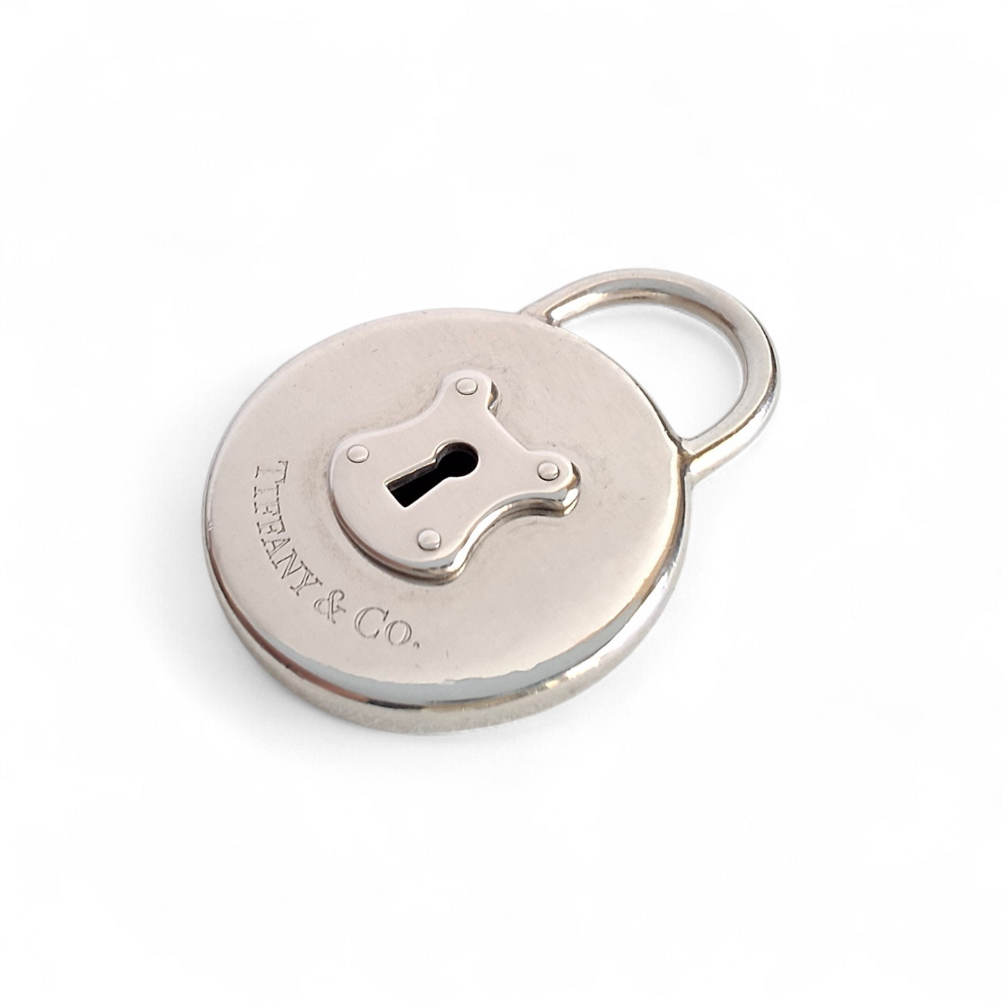 Vintage Tiffany & Co Sterling Silver Padlock Charm