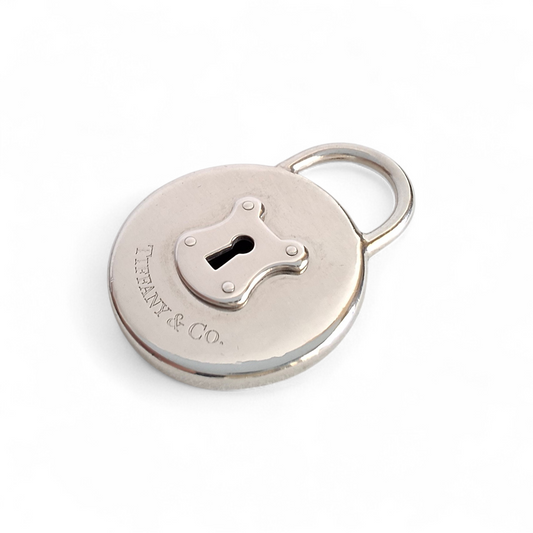 Vintage Tiffany & Co Sterling Silver Padlock Charm