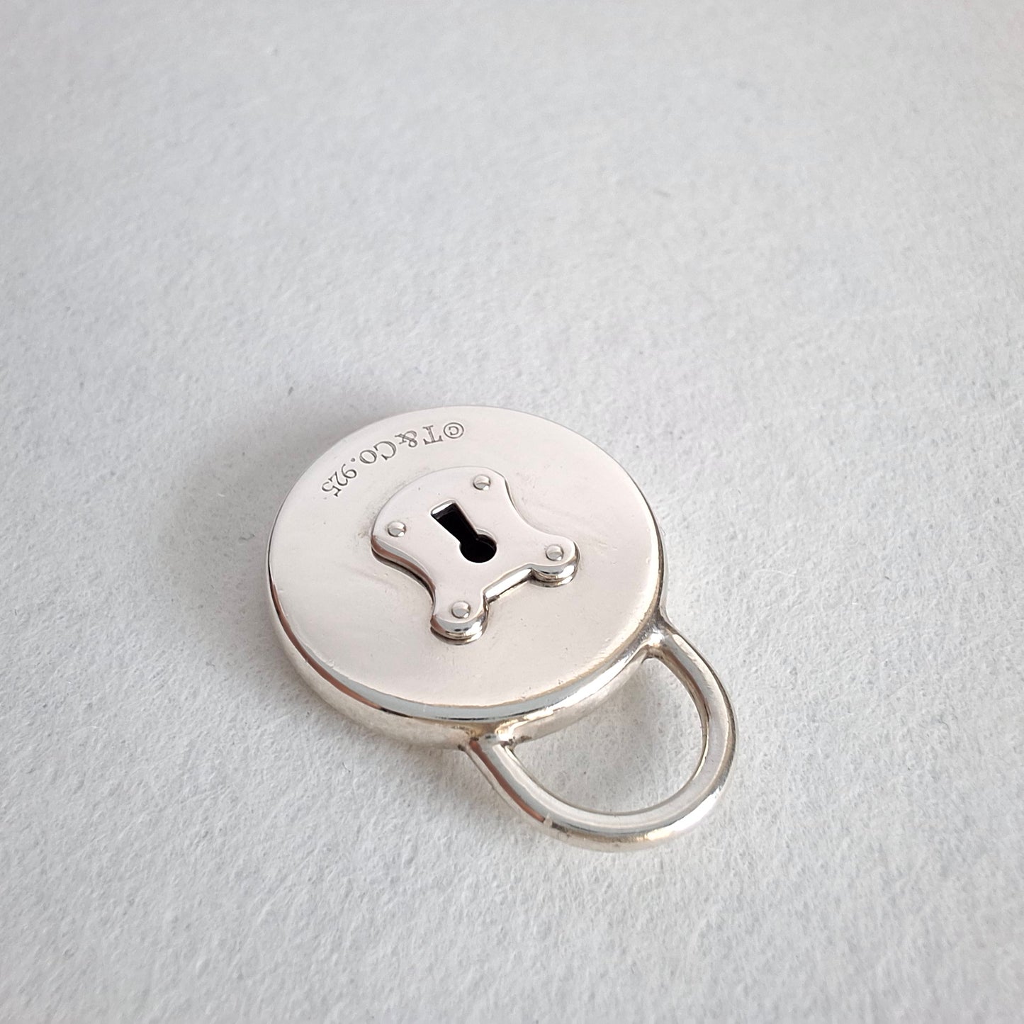 Vintage Tiffany & Co Sterling Silver Padlock Charm